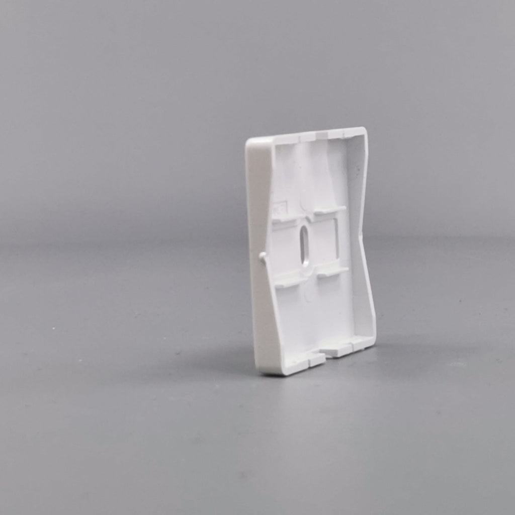 Fuga afdækning til afbryder f. nøgle hvid