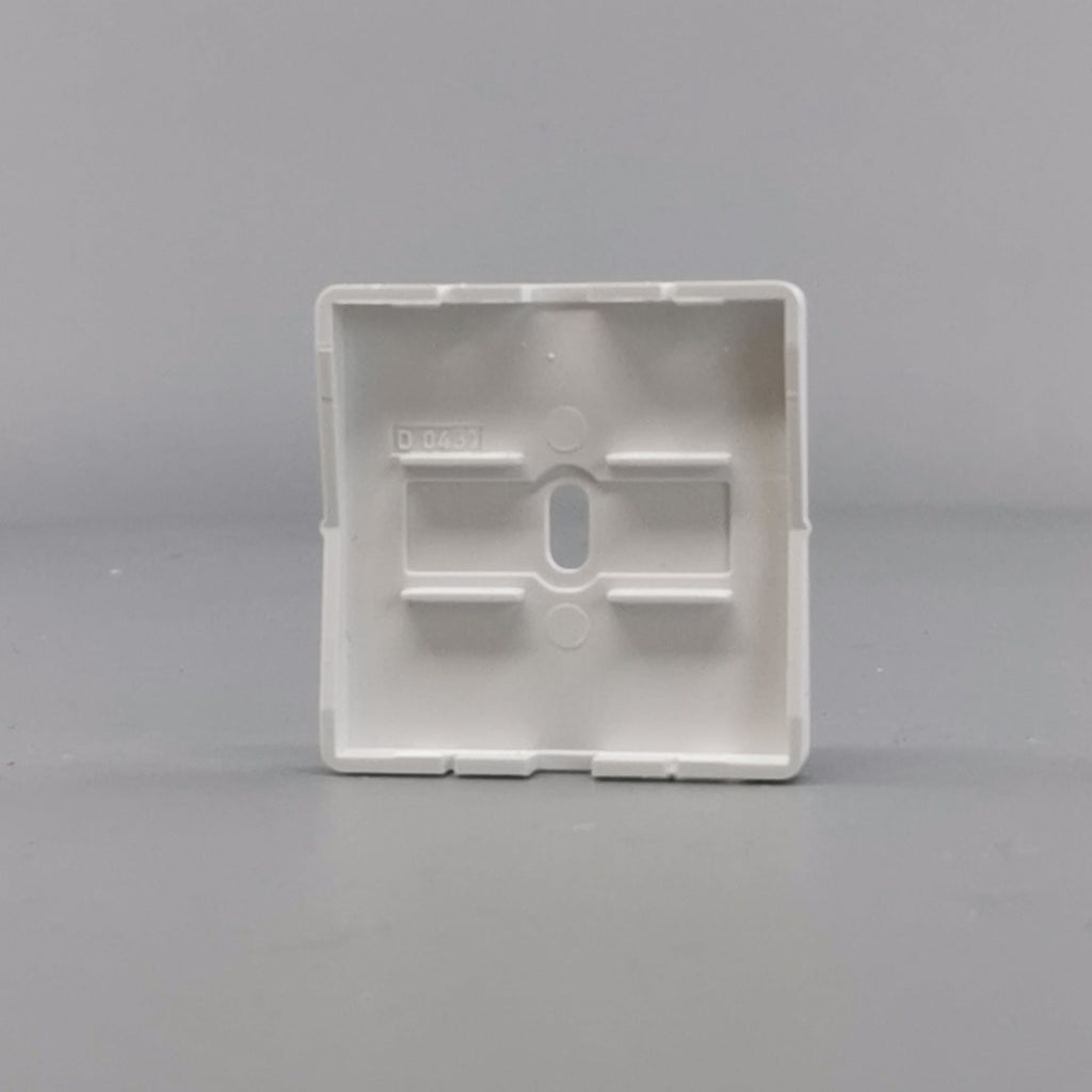 Fuga afdækning til afbryder f. nøgle hvid