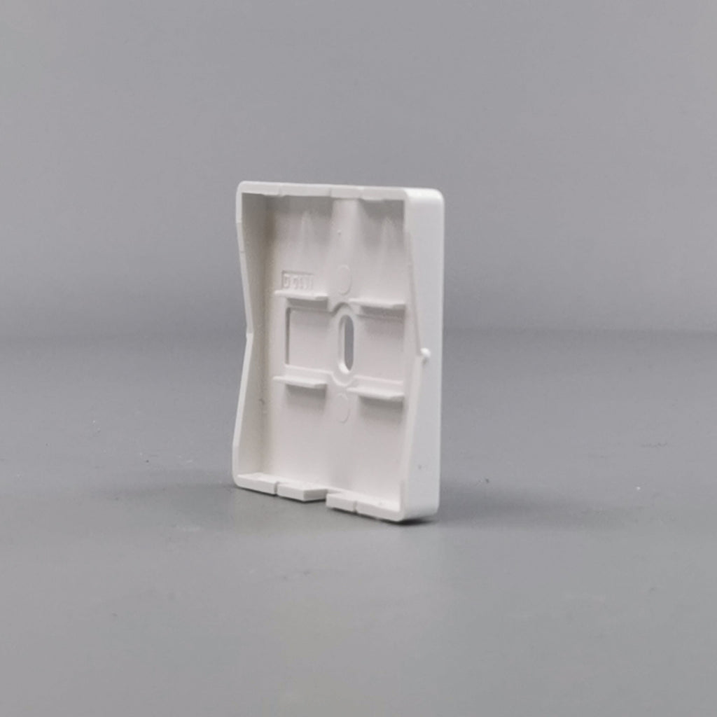 Fuga afdækning til afbryder f. nøgle hvid