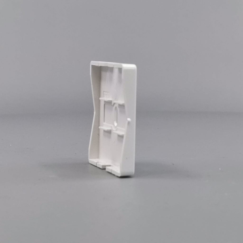 Fuga afdækning til afbryder f. nøgle hvid