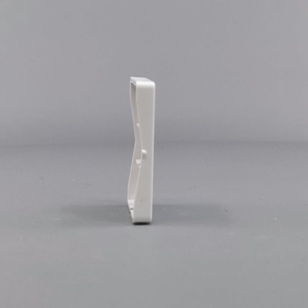 Fuga afdækning til afbryder f. nøgle hvid