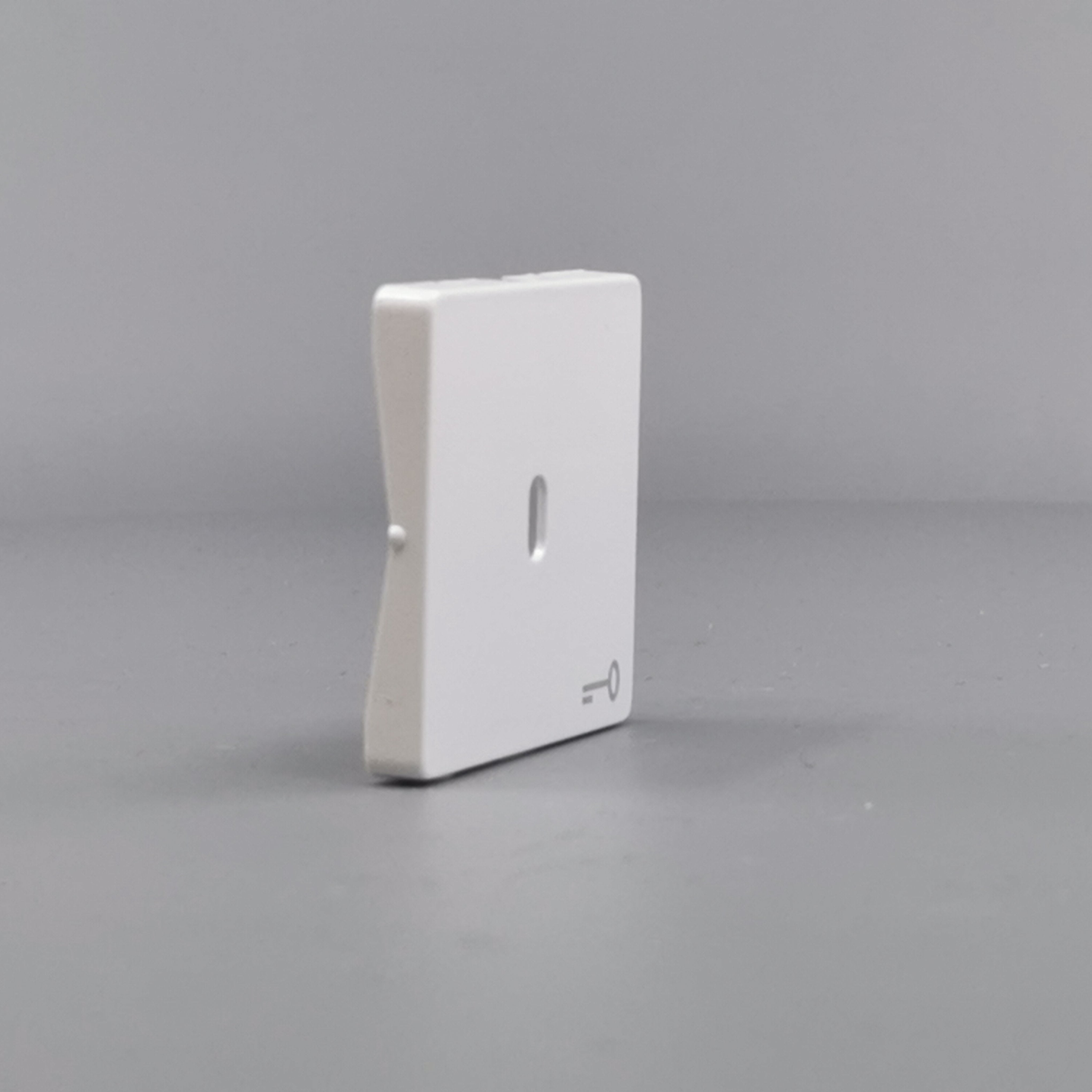 Fuga afdækning til afbryder f. nøgle hvid