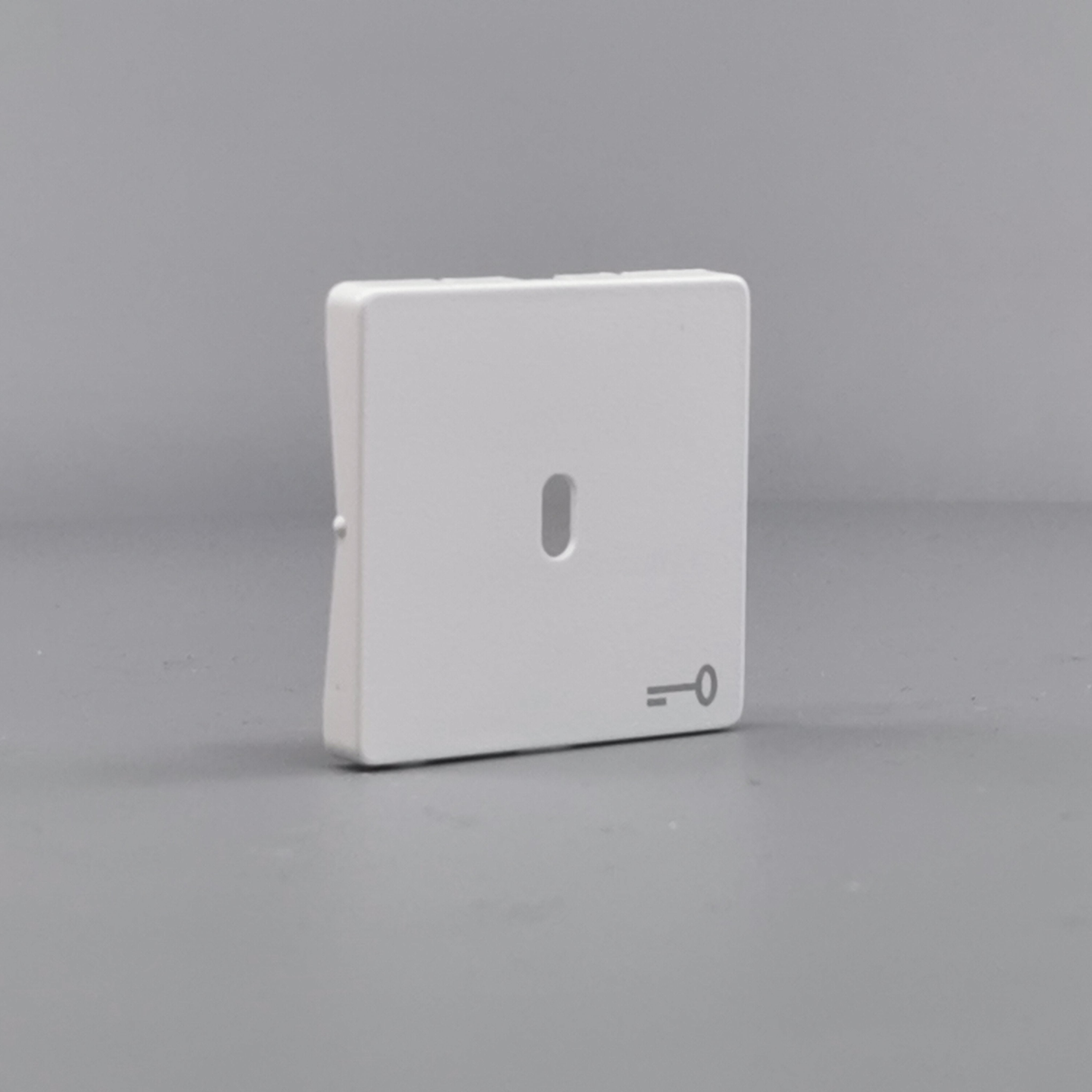 Fuga afdækning til afbryder f. nøgle hvid