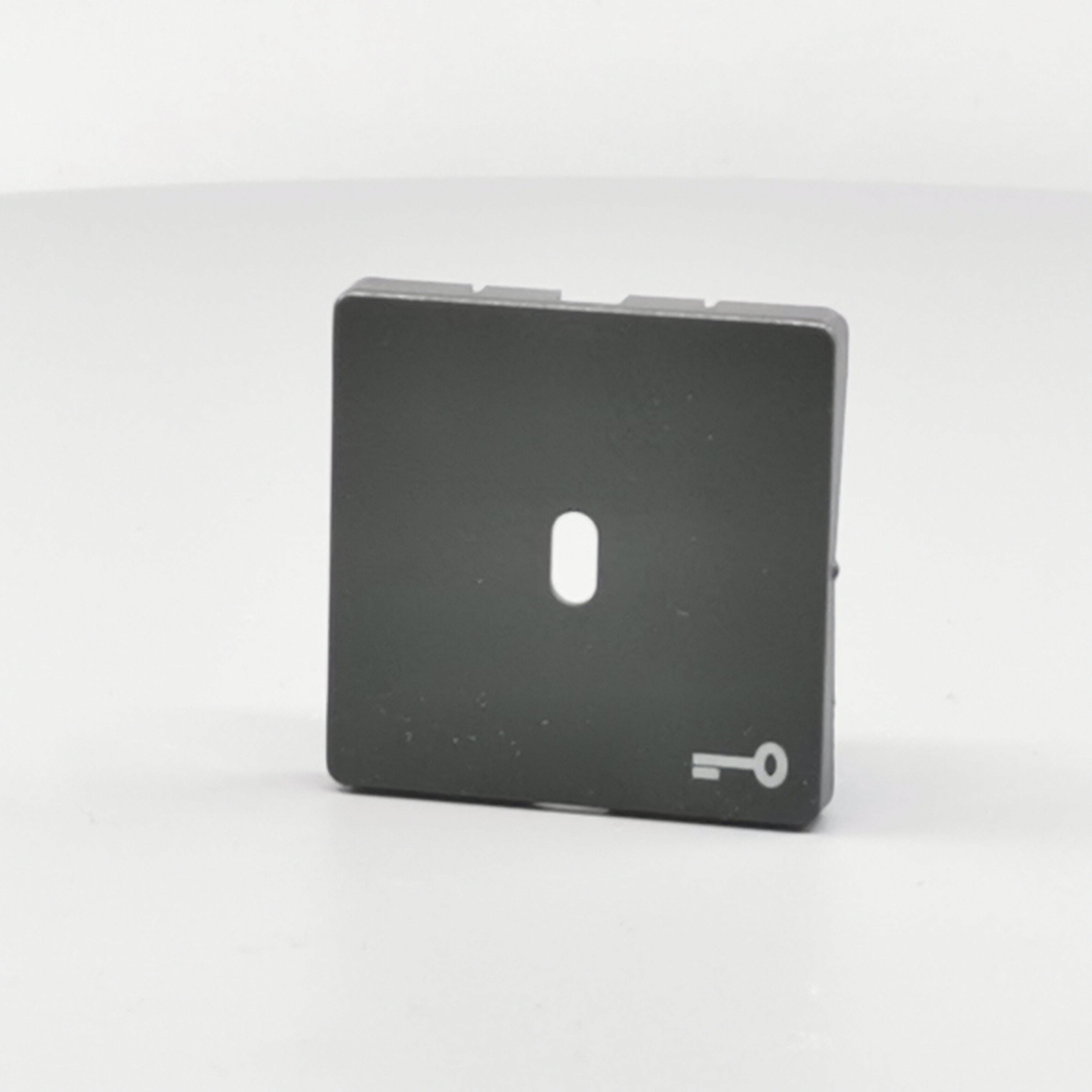 Fuga afdækning til afbryder f. nøgle koksgrå