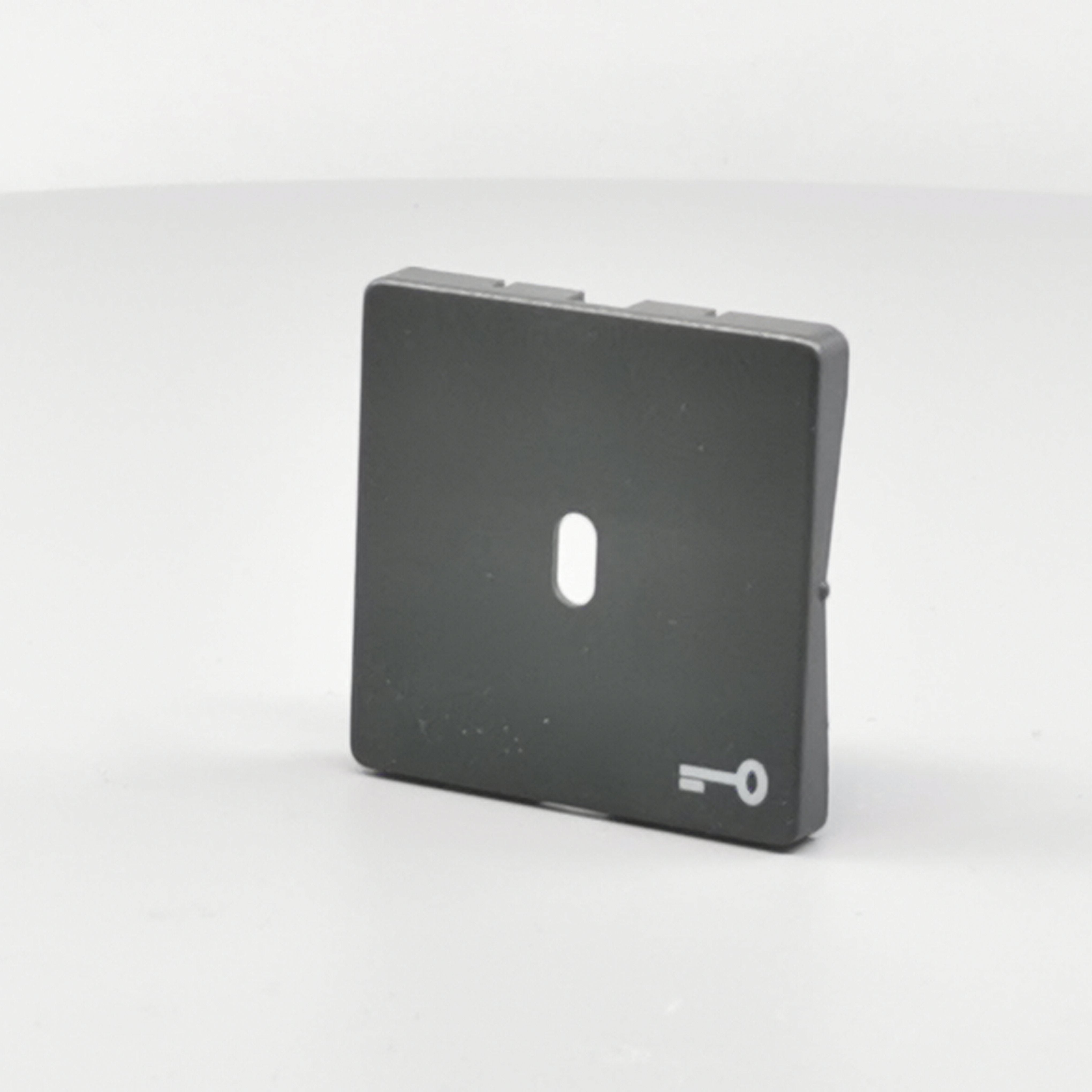 Fuga afdækning til afbryder f. nøgle koksgrå