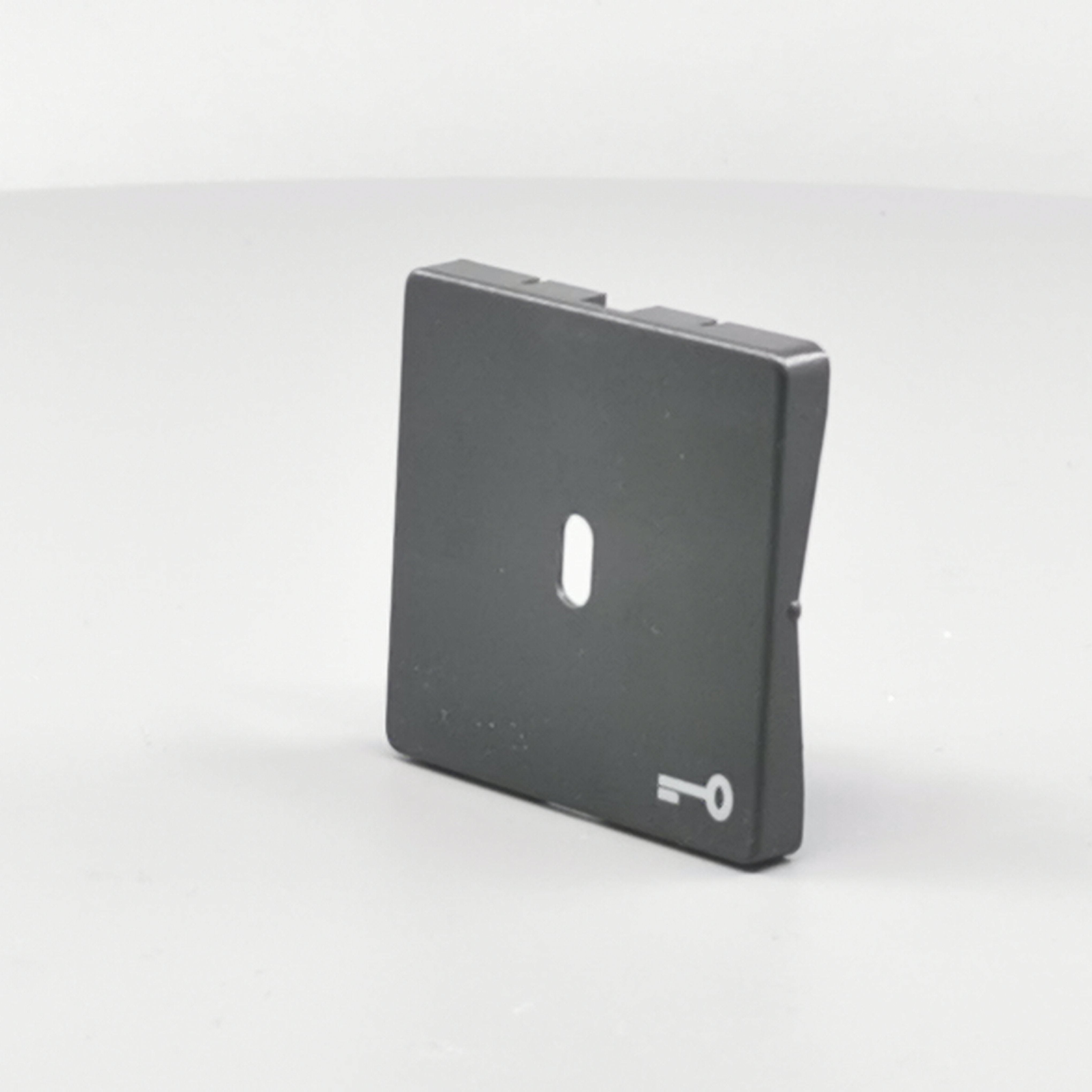 Fuga afdækning til afbryder f. nøgle koksgrå