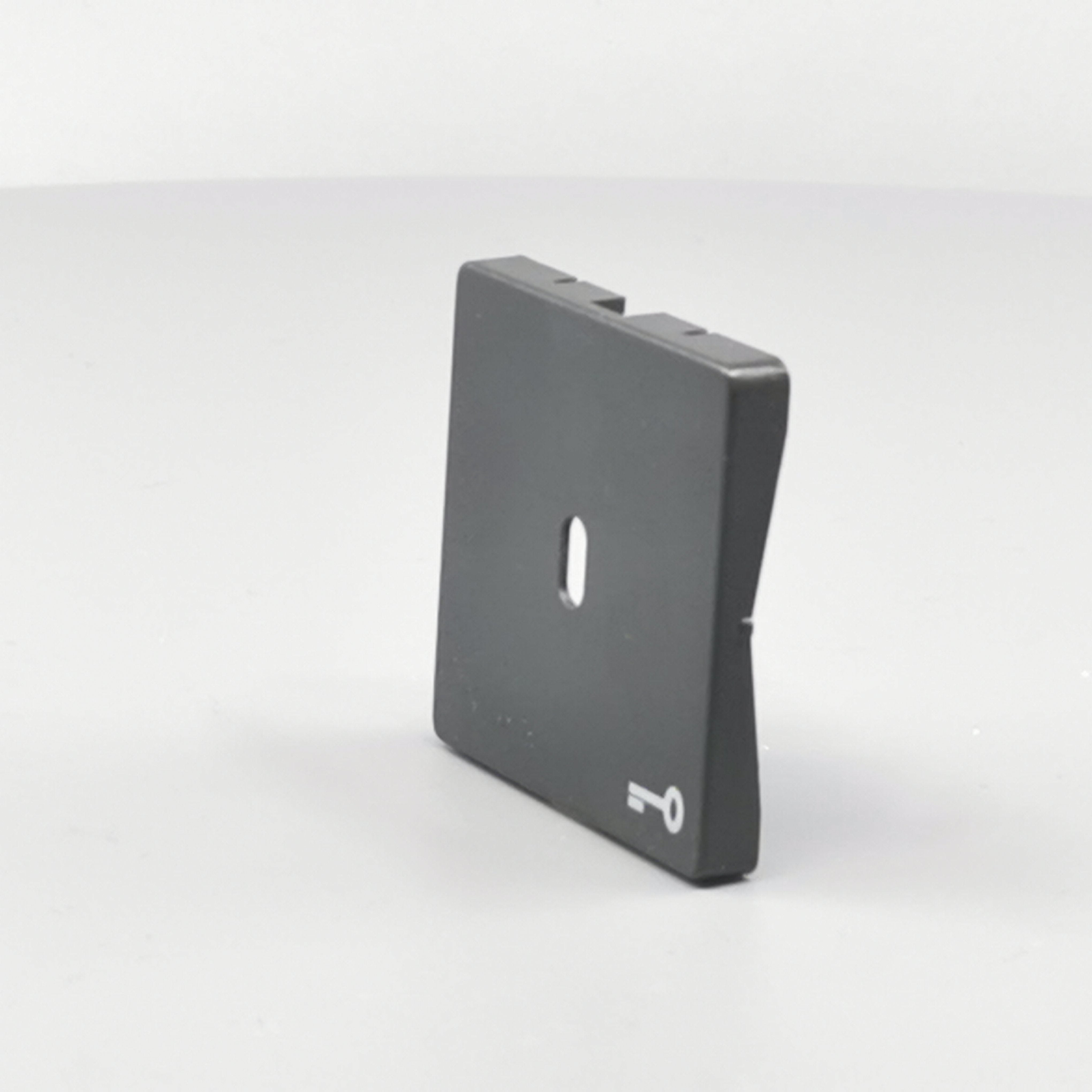 Fuga afdækning til afbryder f. nøgle koksgrå