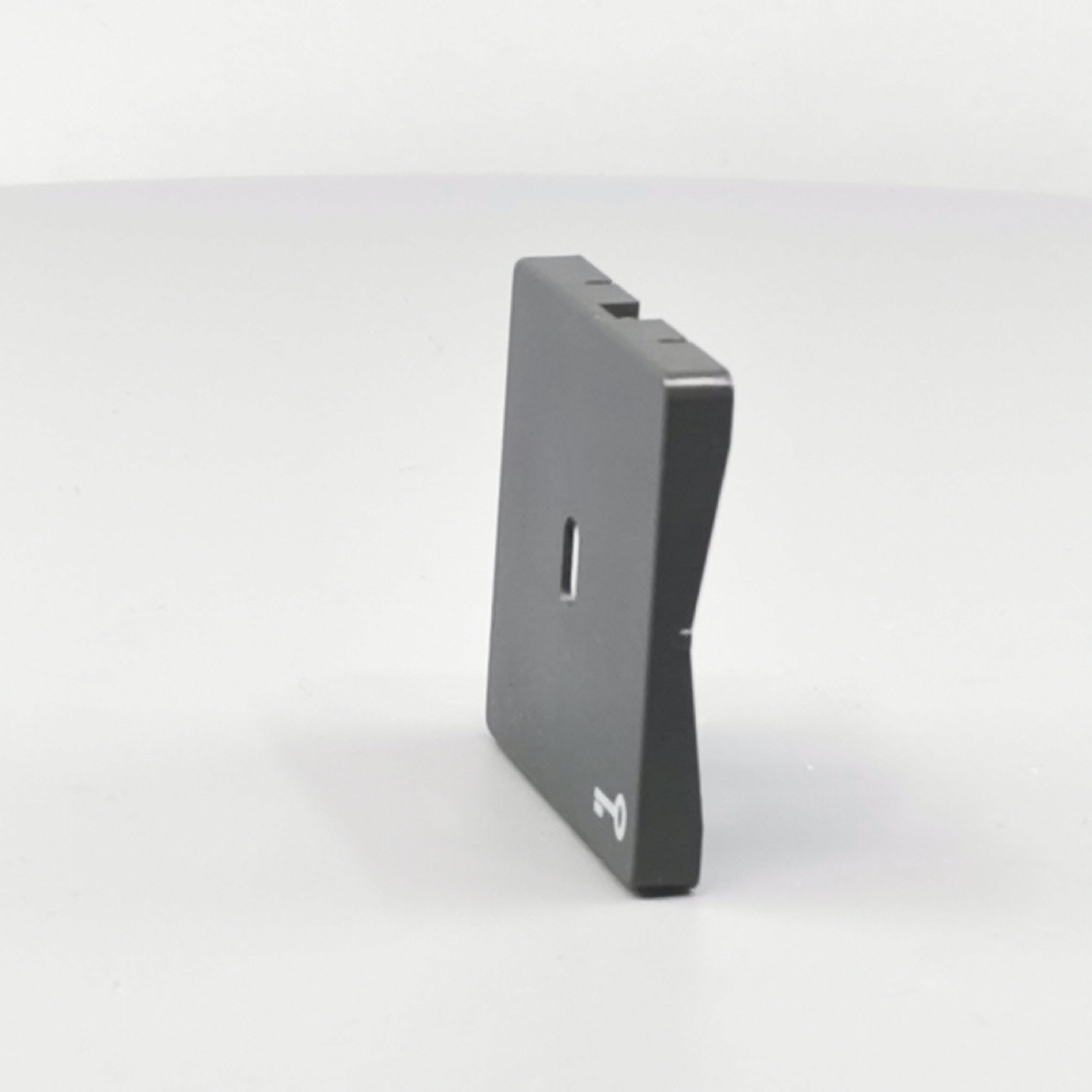 Fuga afdækning til afbryder f. nøgle koksgrå