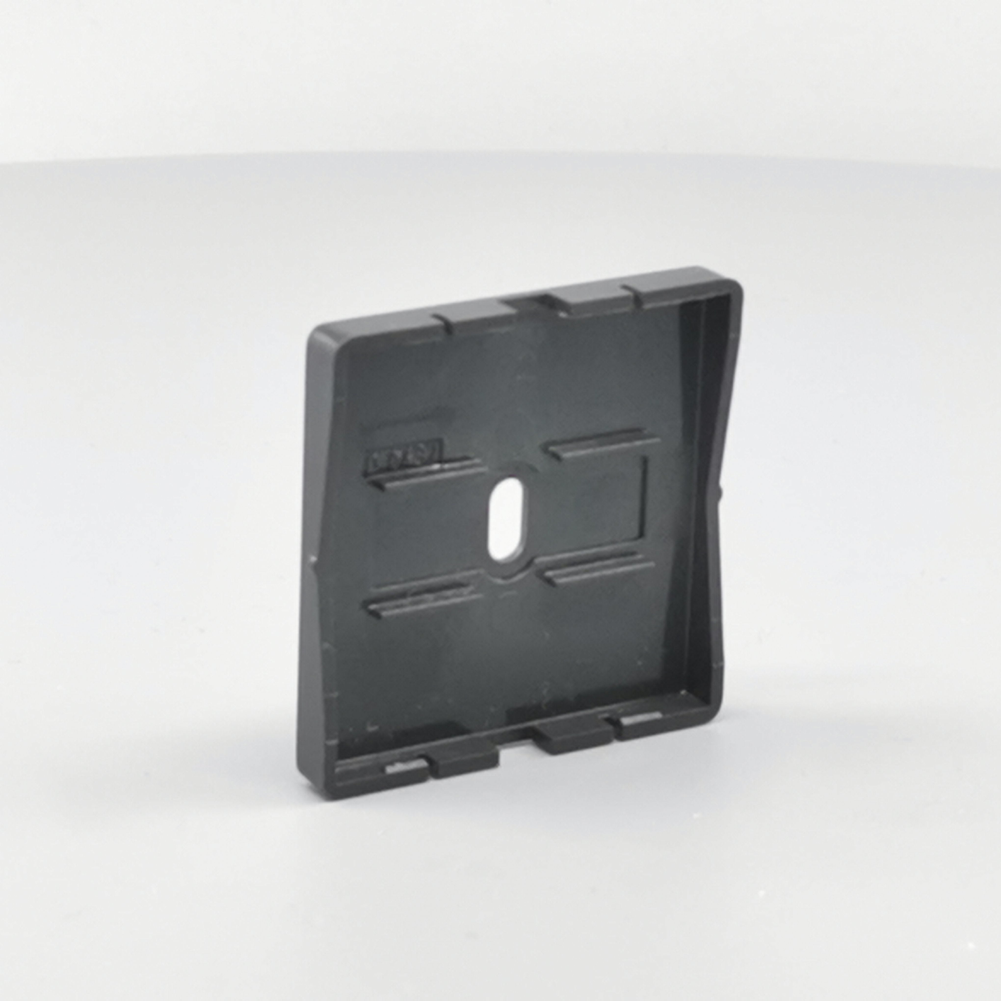 Fuga afdækning til afbryder f. nøgle koksgrå