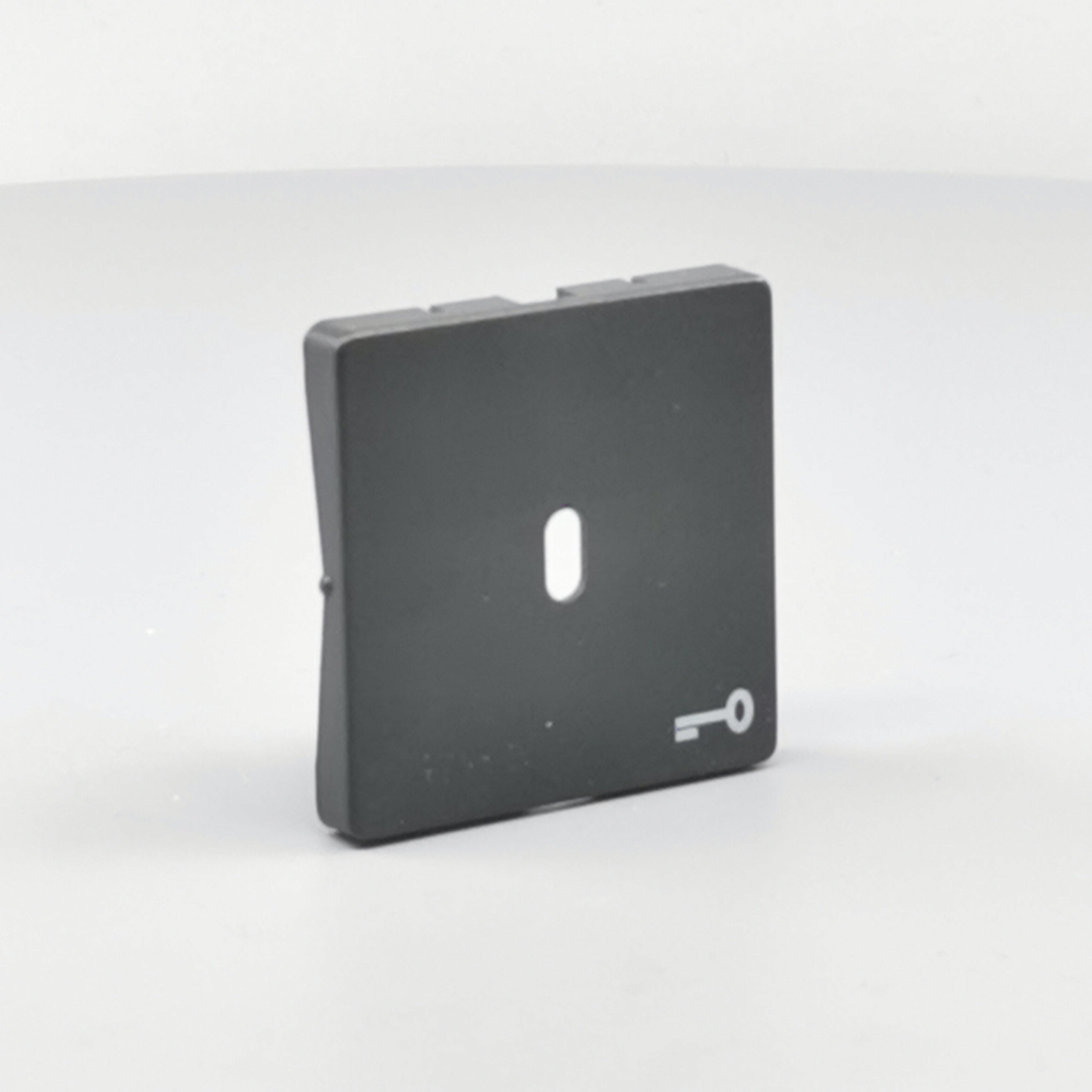 Fuga afdækning til afbryder f. nøgle koksgrå