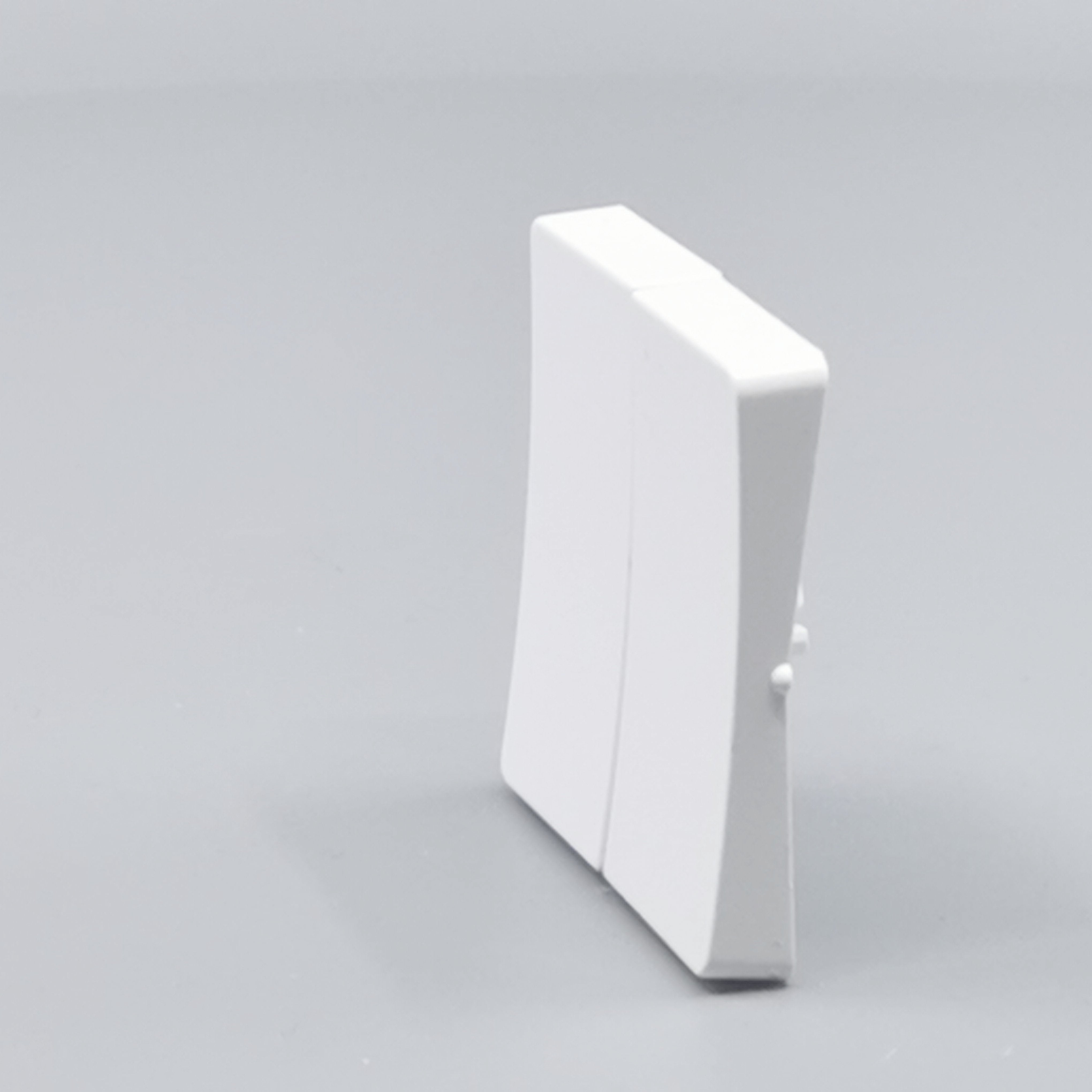 LK Fuga tangentsæt til dobbeltafbryder, gammel model - hvid