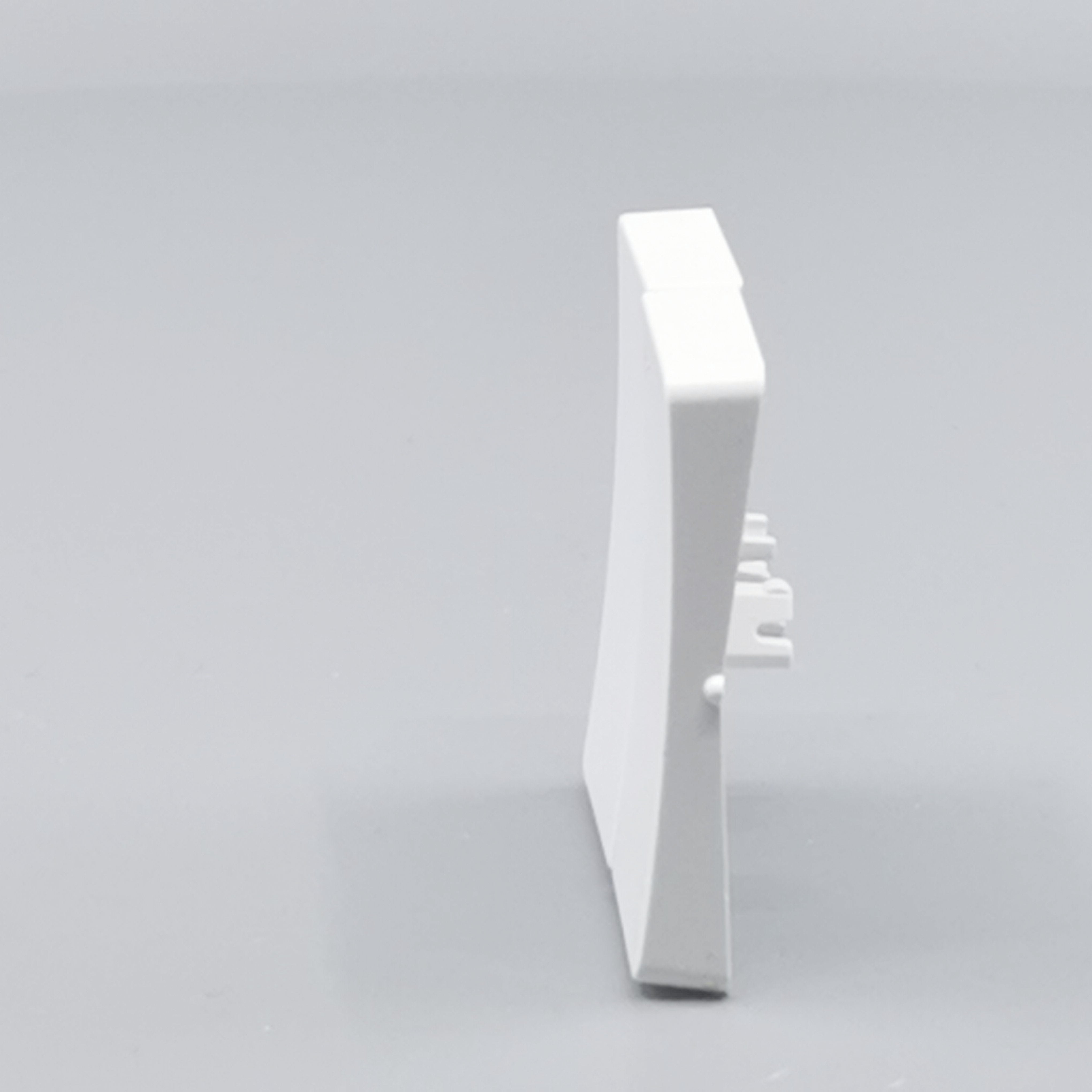 LK Fuga tangentsæt til dobbeltafbryder, gammel model - hvid