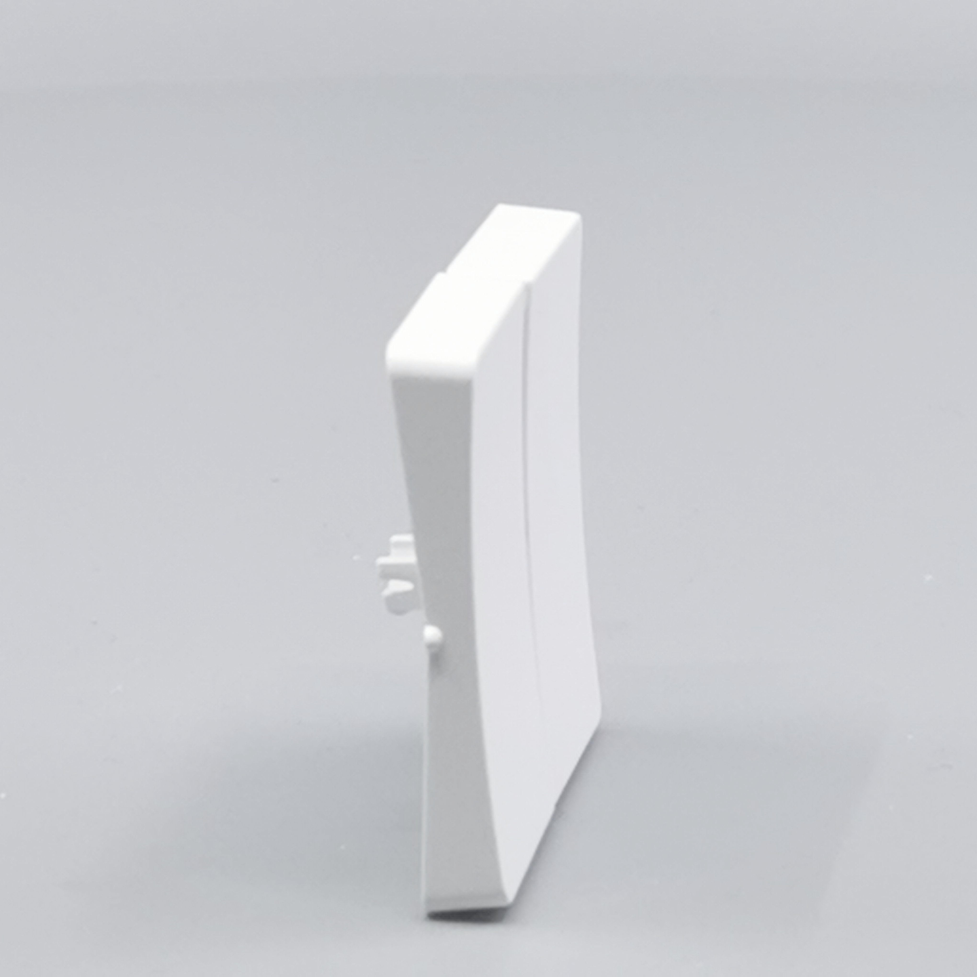 LK Fuga tangentsæt til dobbeltafbryder, gammel model - hvid