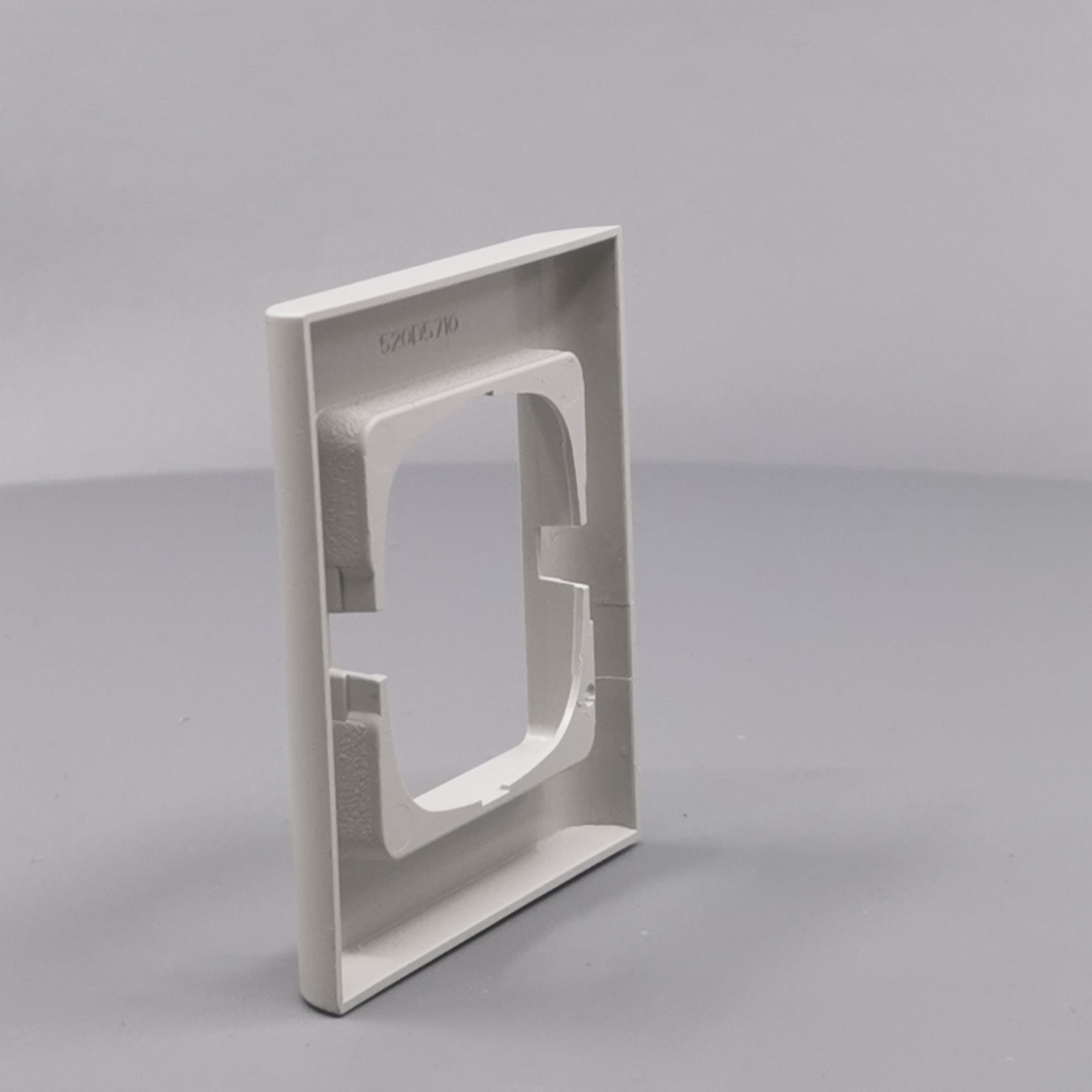 LK Fuga ramme Softline 68 1m - lysegrå