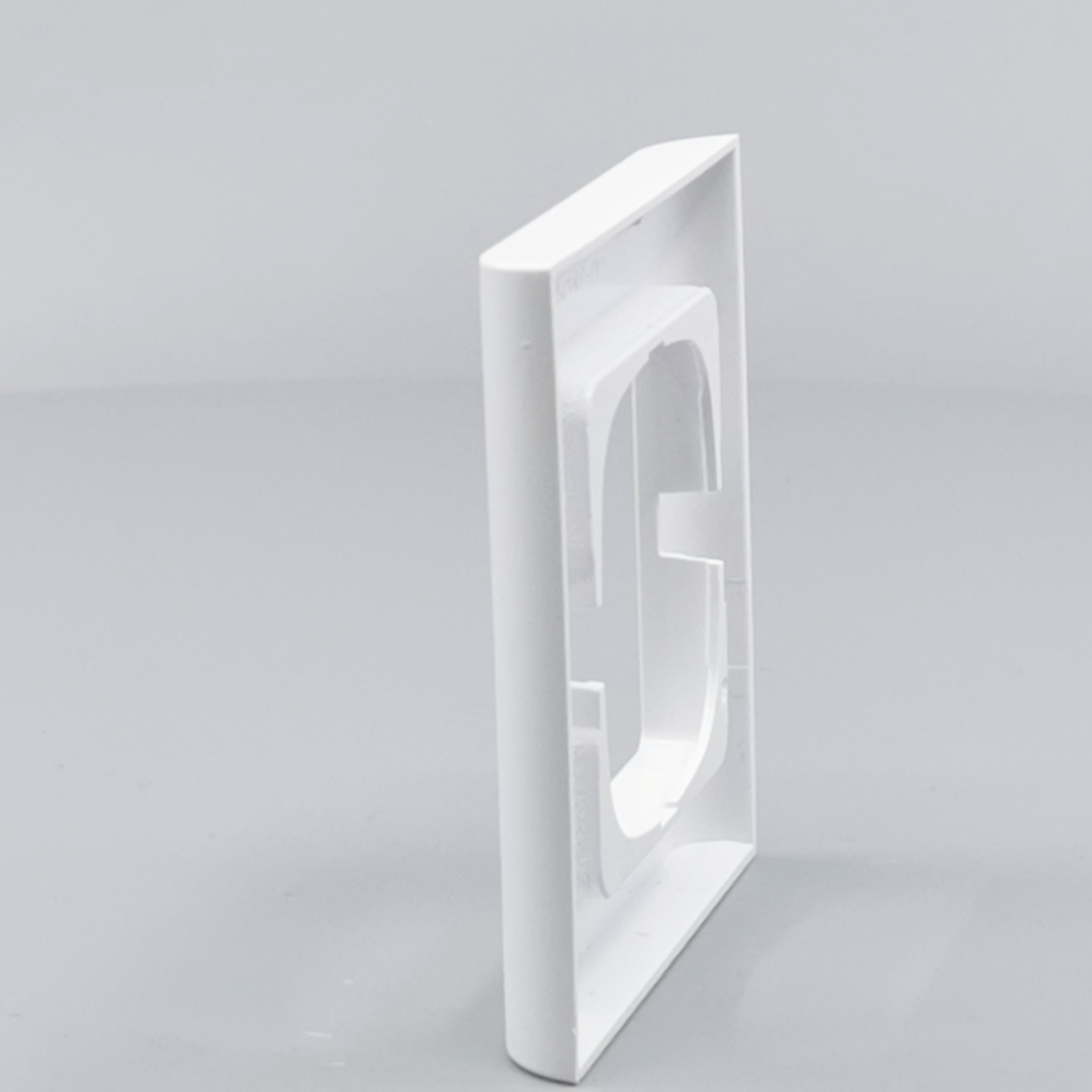 LK Fuga ramme Softline 68 1m - hvid