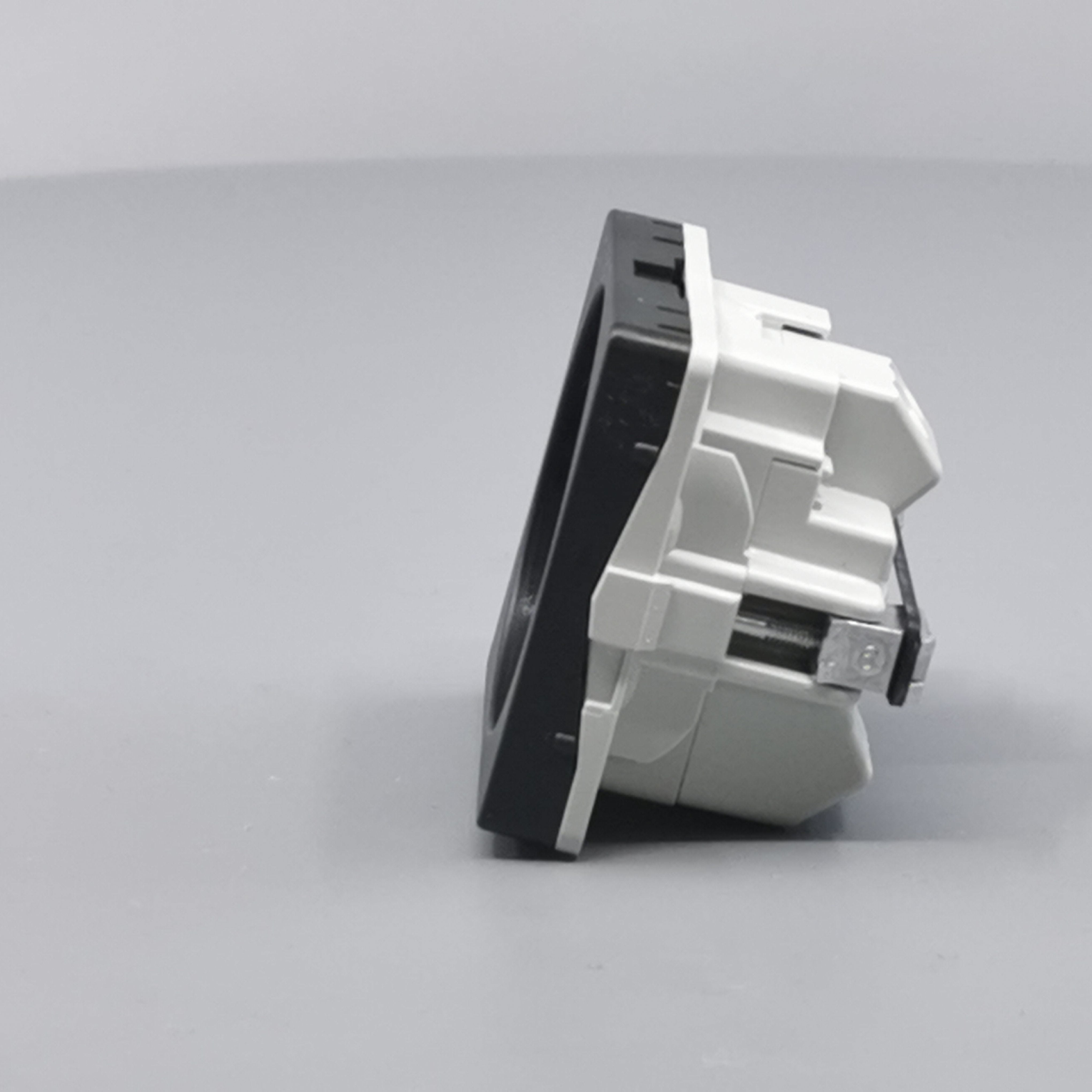 LK Fuga stikkontakt 1 modul m LED -lampe koksgrå