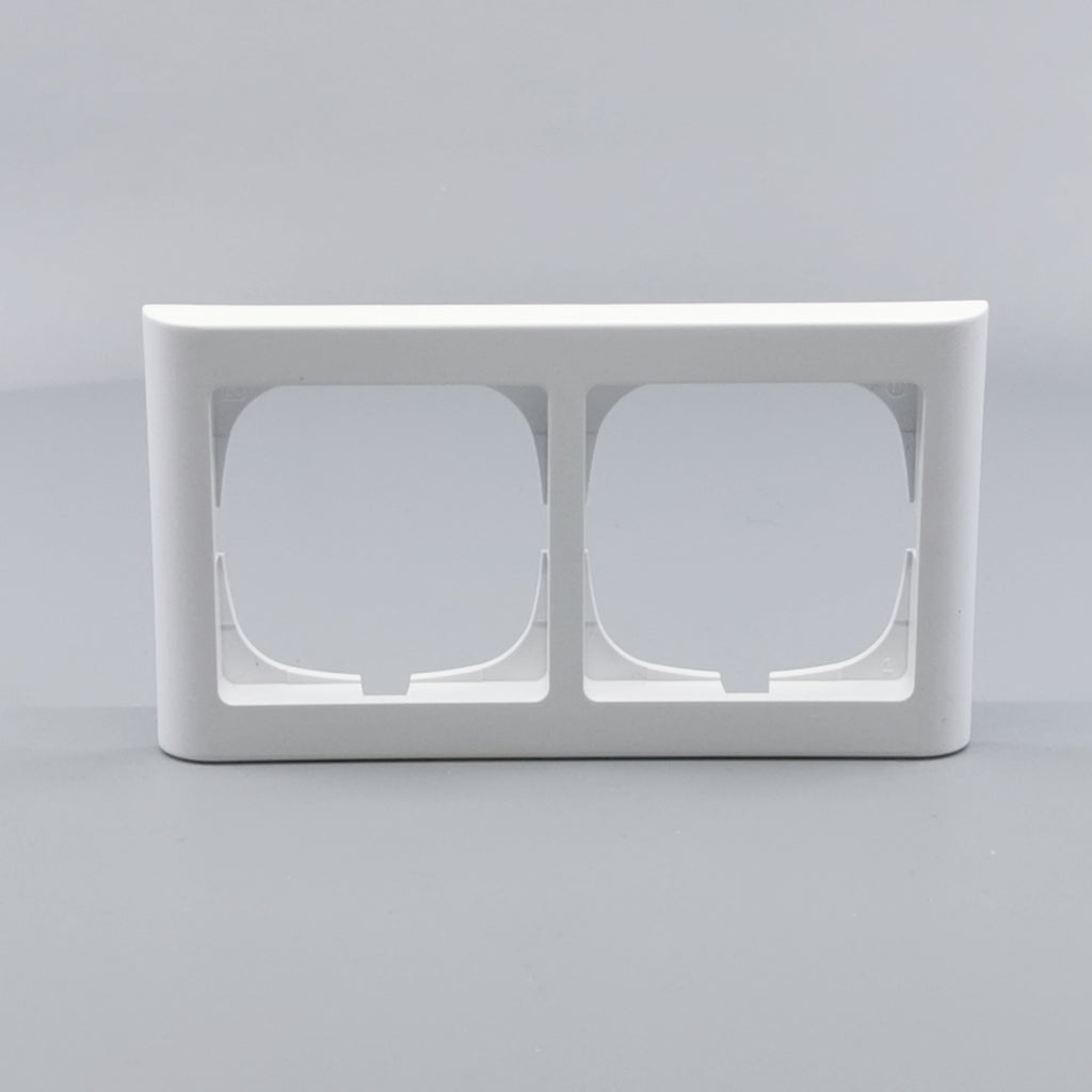 LK Fuga ramme Softline 63 2m vandret - hvid