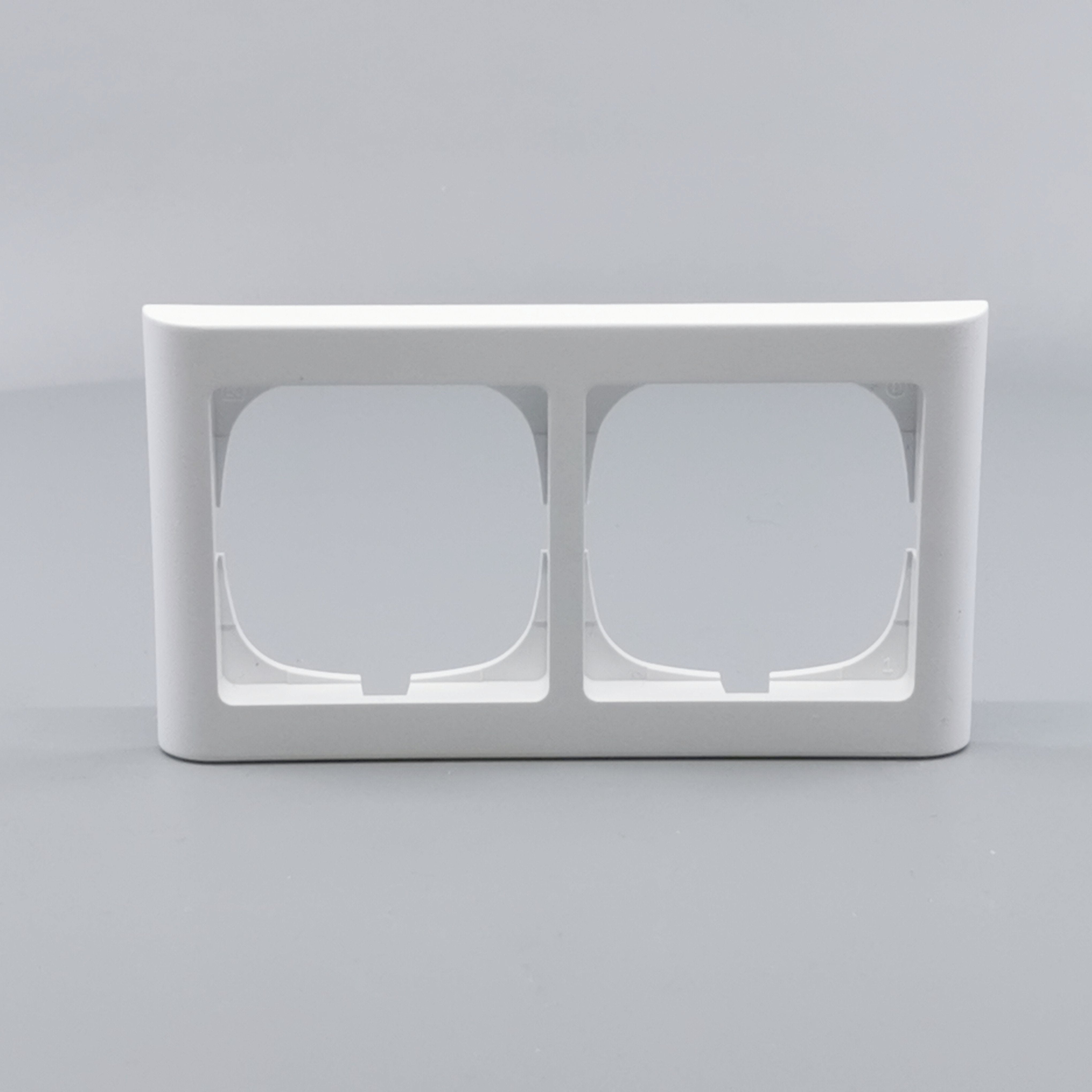 LK Fuga ramme Softline 63 2m vandret - hvid