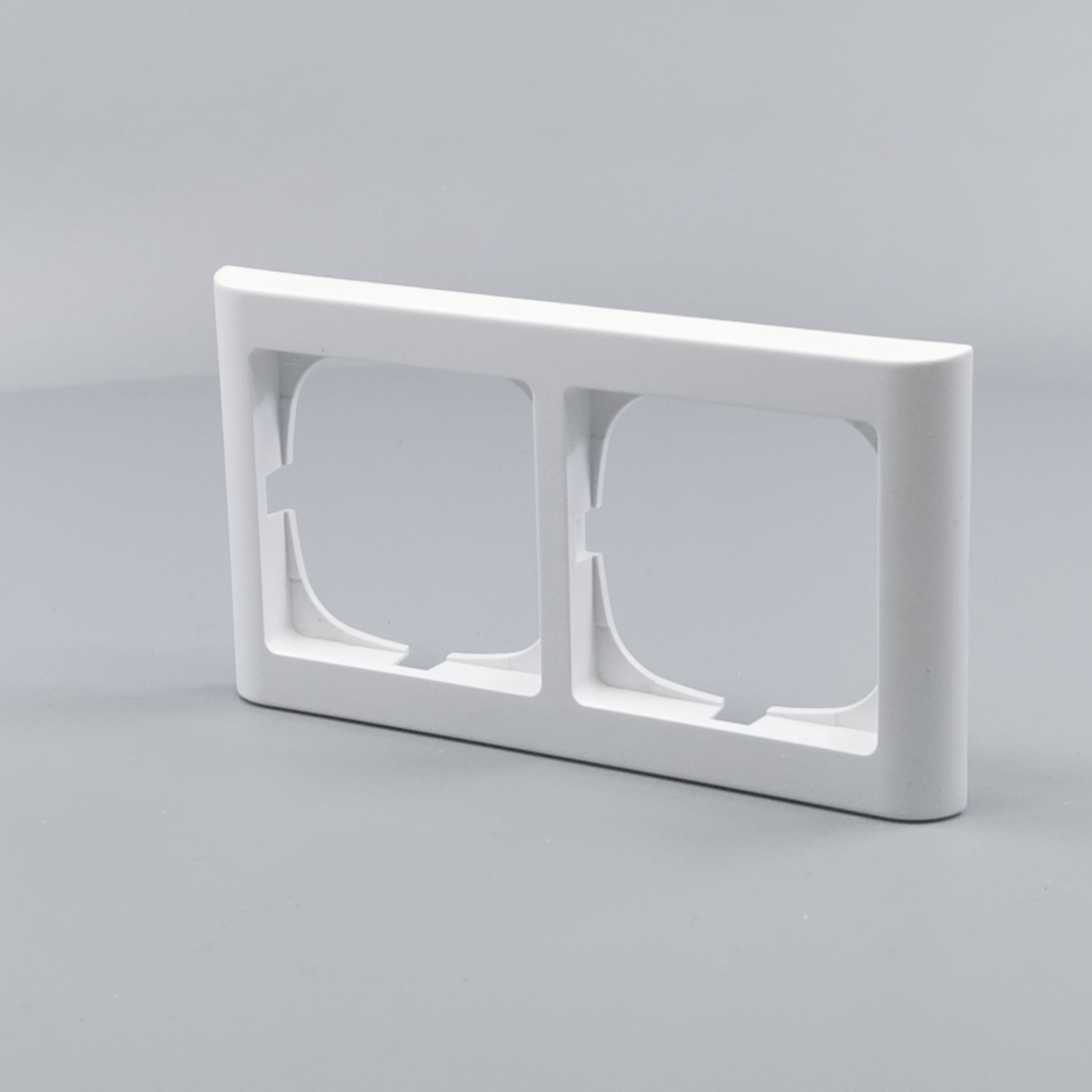 LK Fuga ramme Softline 63 2m vandret - hvid