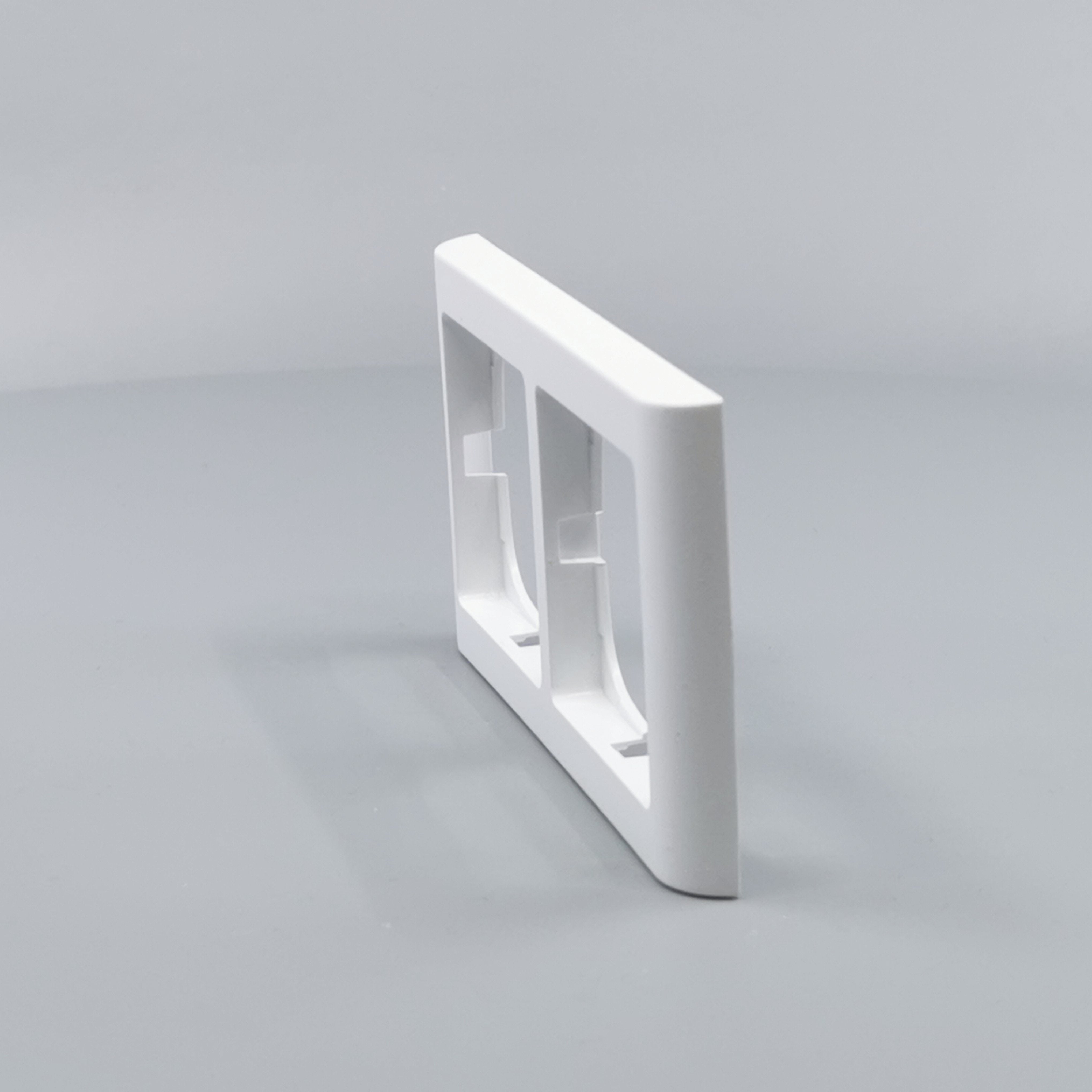 LK Fuga ramme Softline 63 2m vandret - hvid