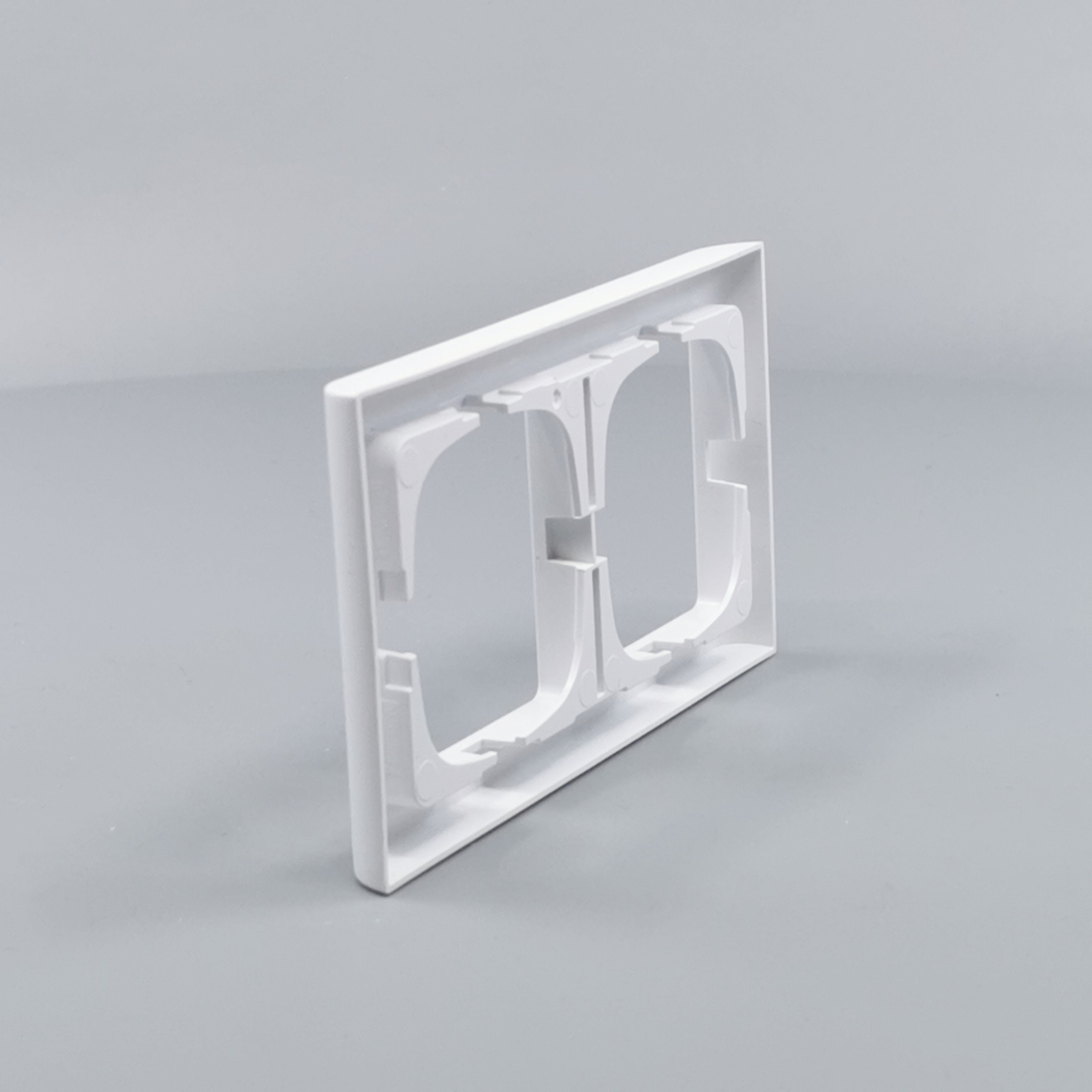 LK Fuga ramme Softline 63 2m vandret - hvid