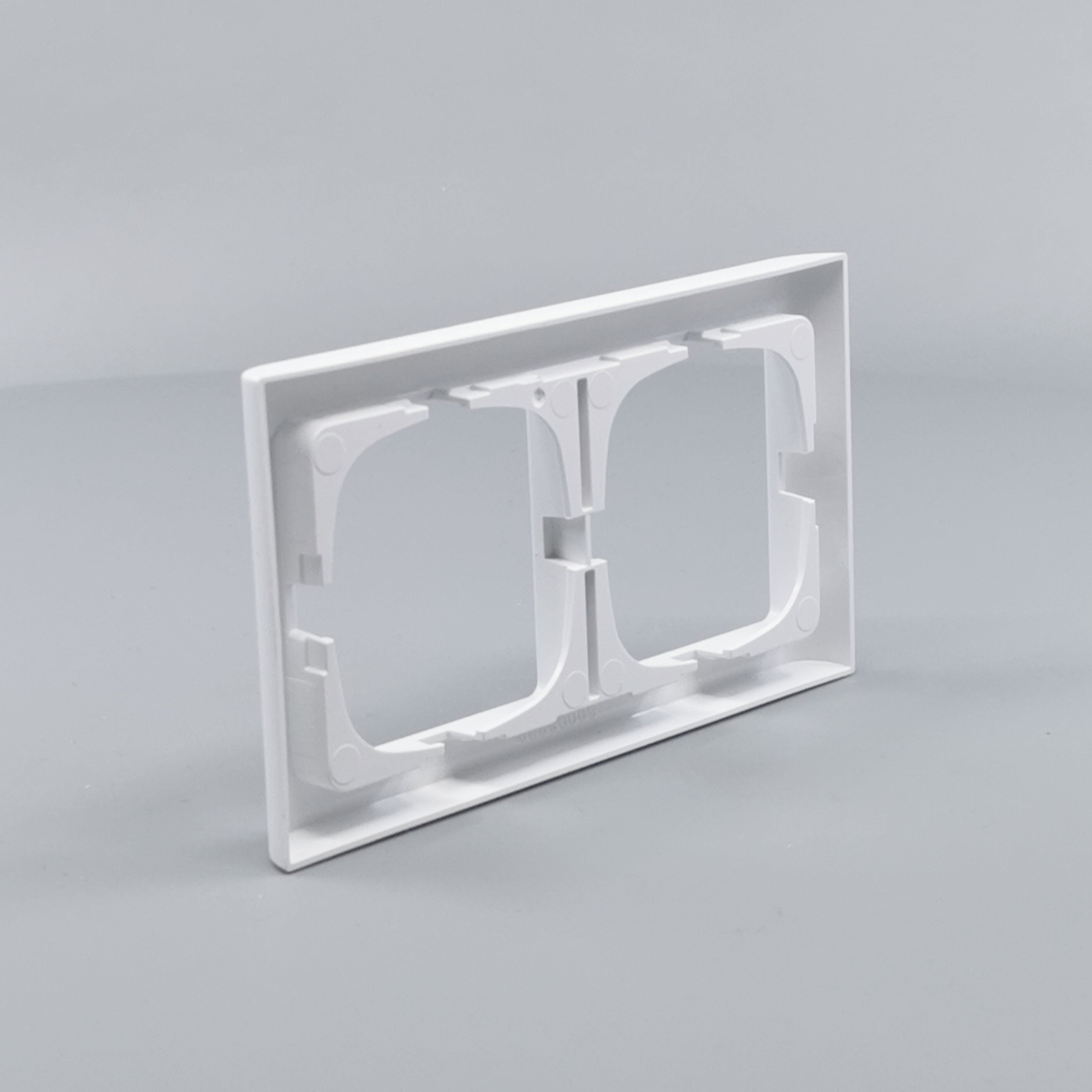 LK Fuga ramme Softline 63 2m vandret - hvid