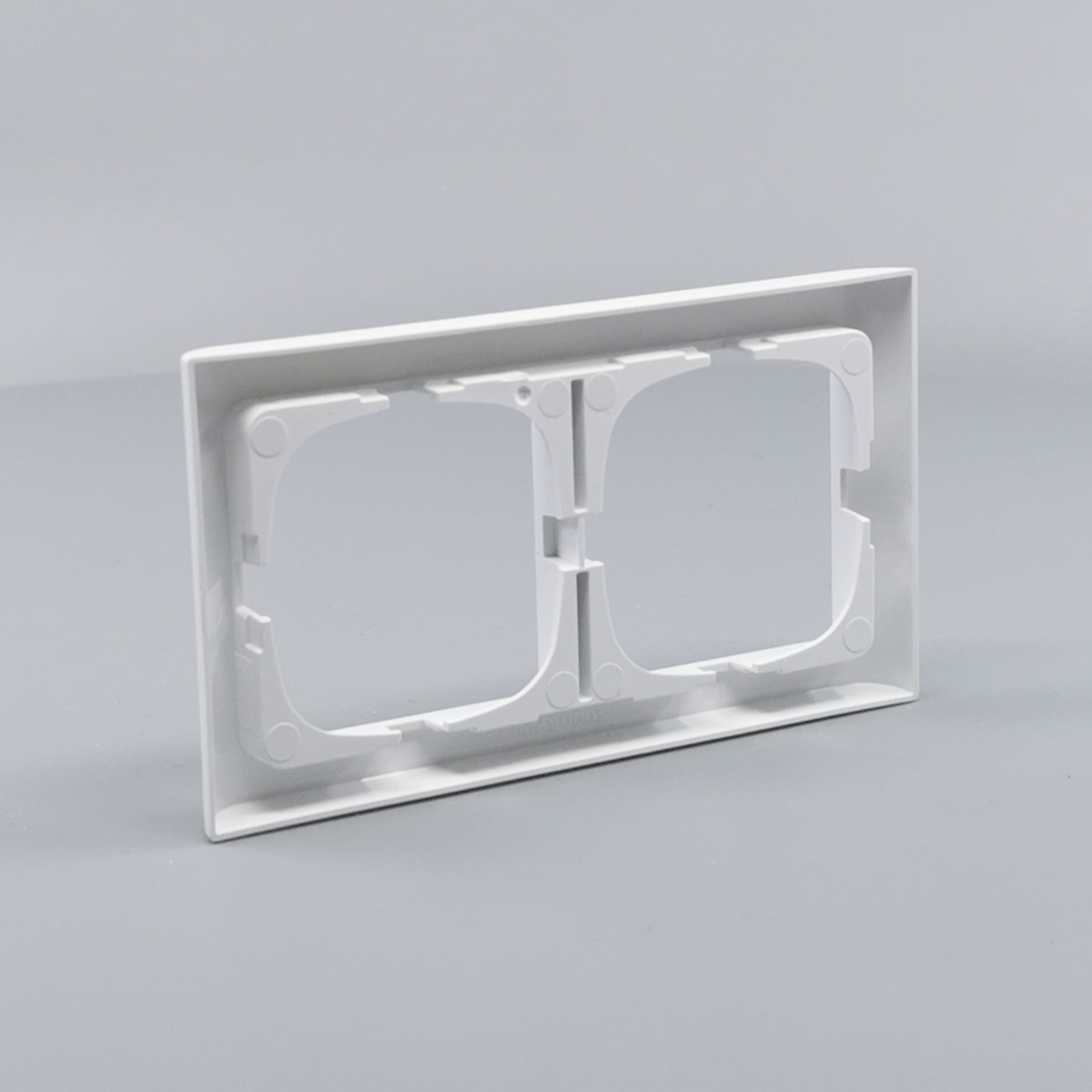 LK Fuga ramme Softline 63 2m vandret - hvid