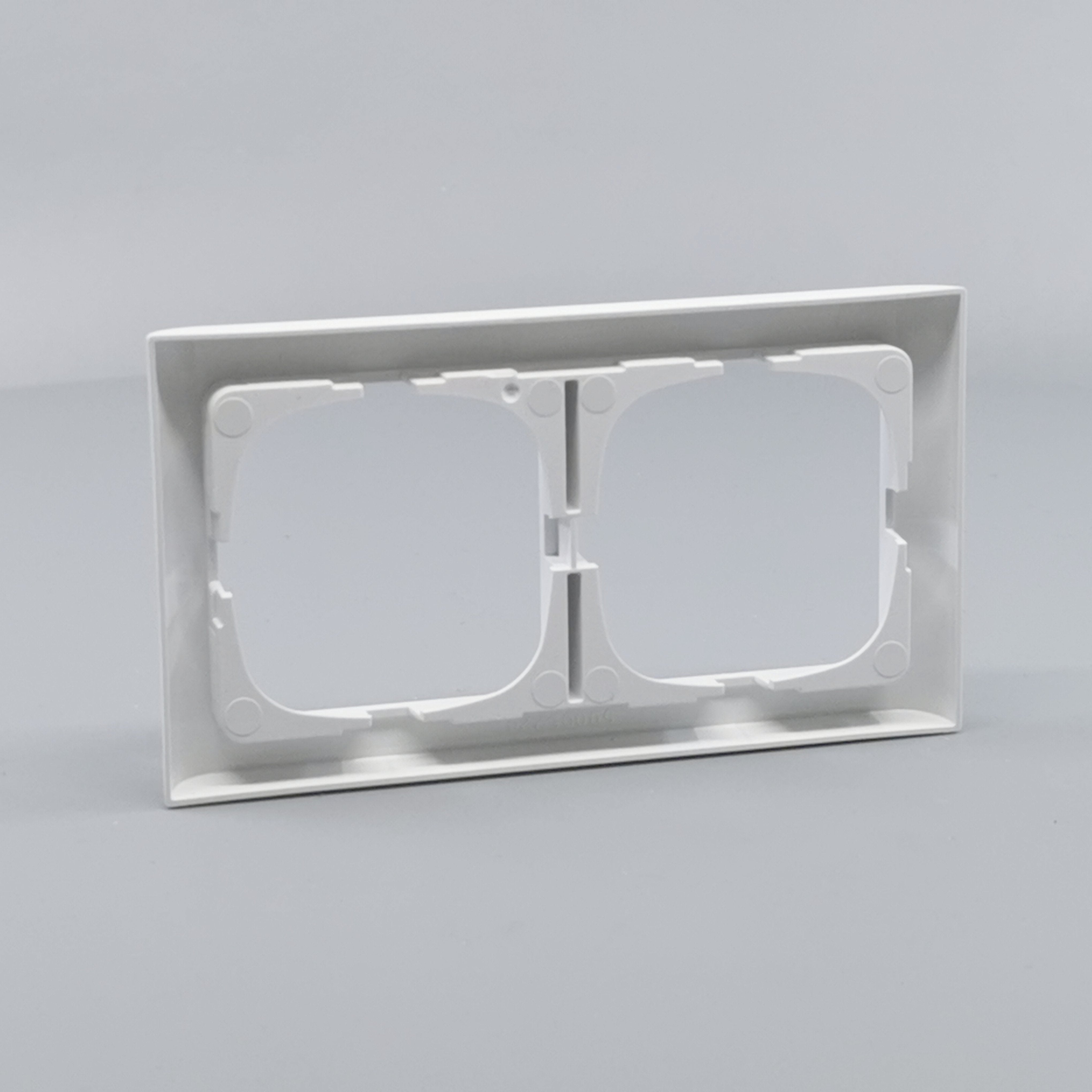 LK Fuga ramme Softline 63 2m vandret - hvid