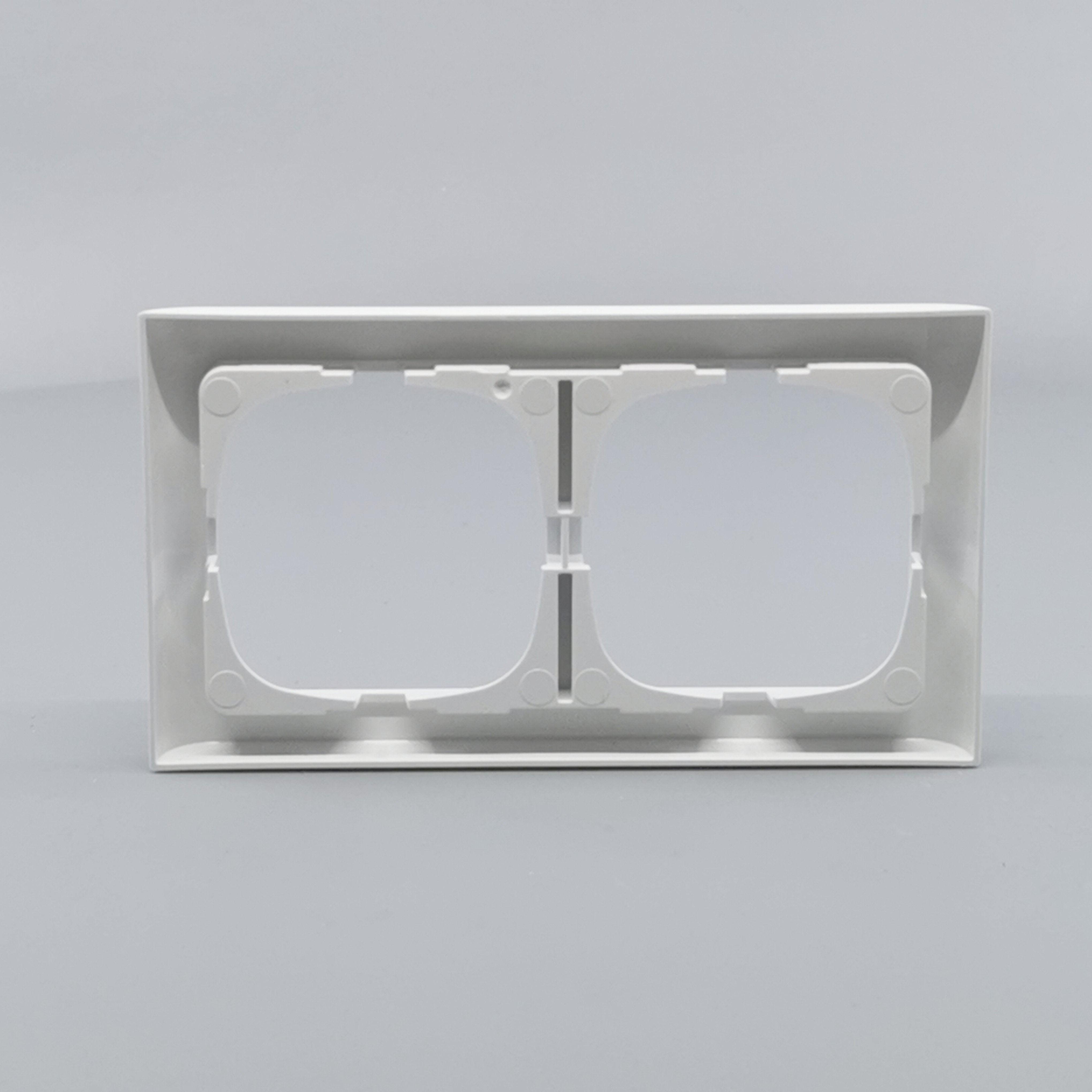 LK Fuga ramme Softline 63 2m vandret - hvid