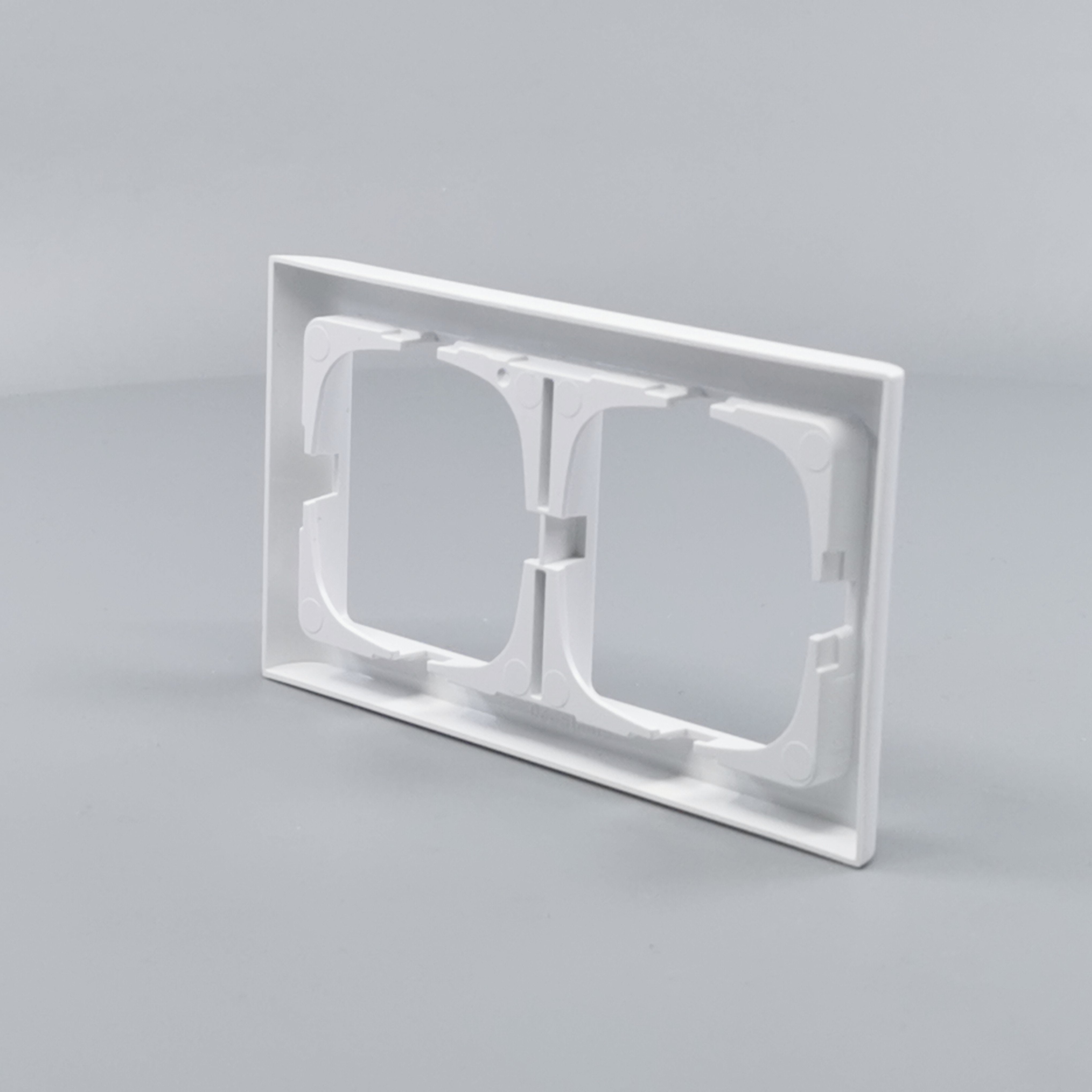 LK Fuga ramme Softline 63 2m vandret - hvid