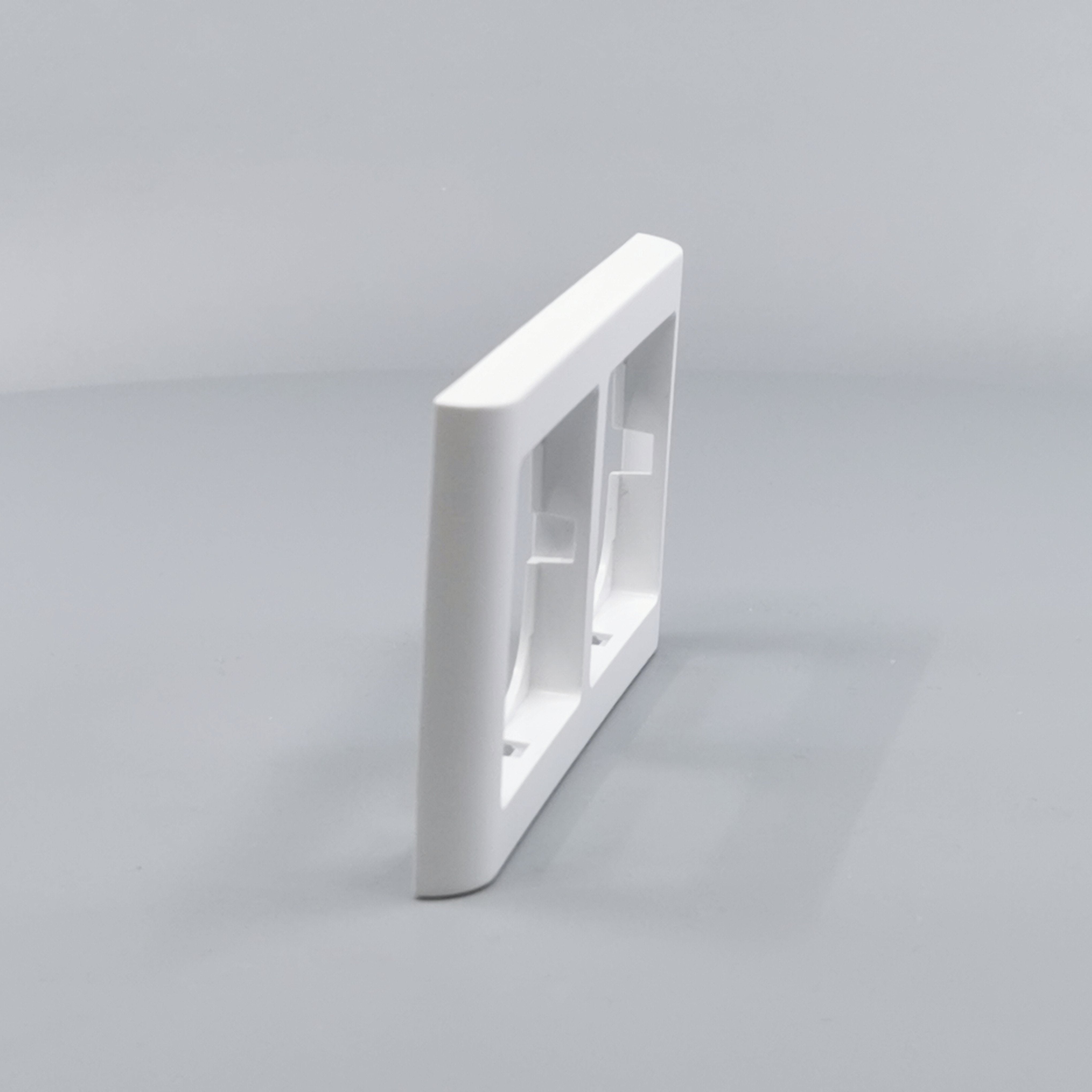 LK Fuga ramme Softline 63 2m vandret - hvid