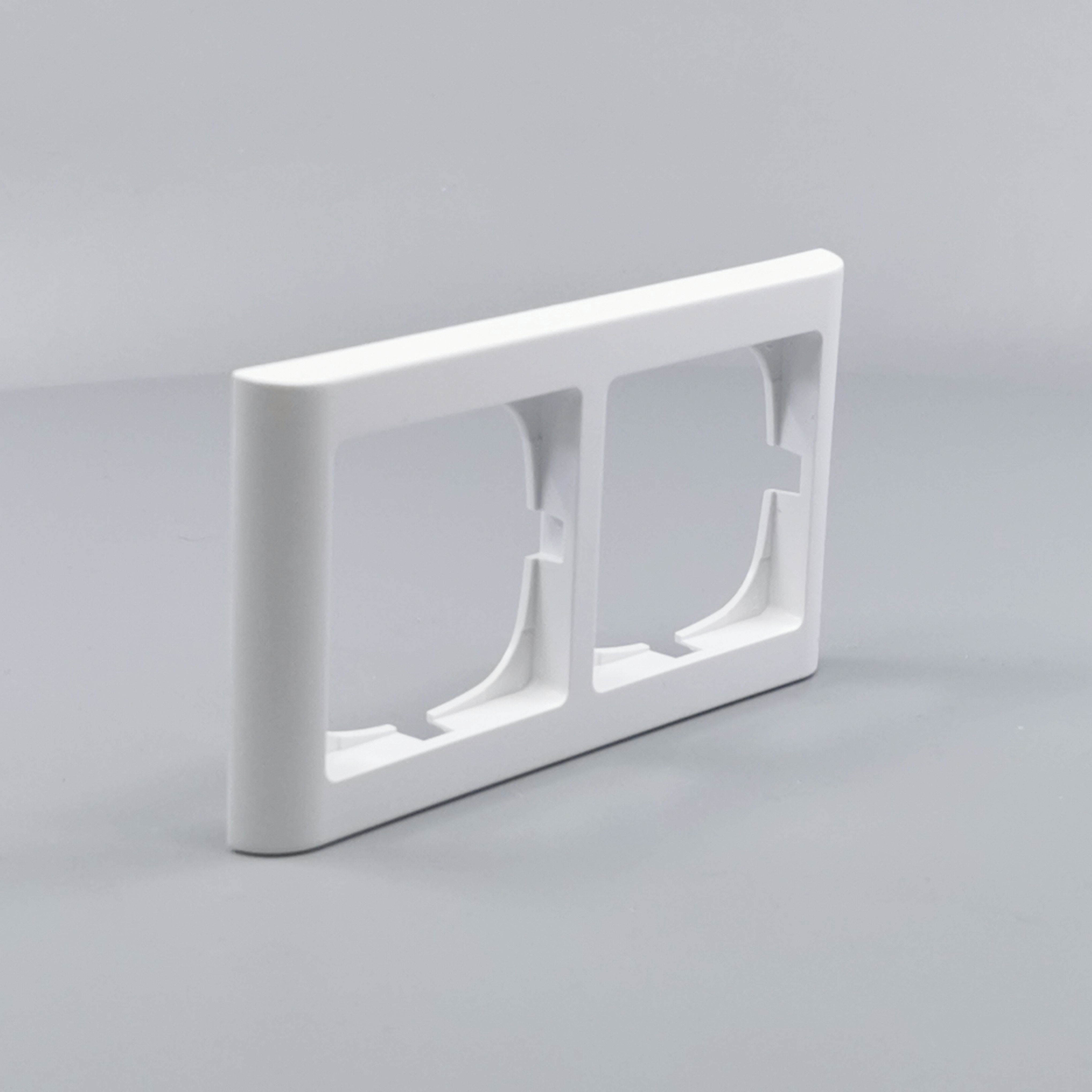 LK Fuga ramme Softline 63 2m vandret - hvid