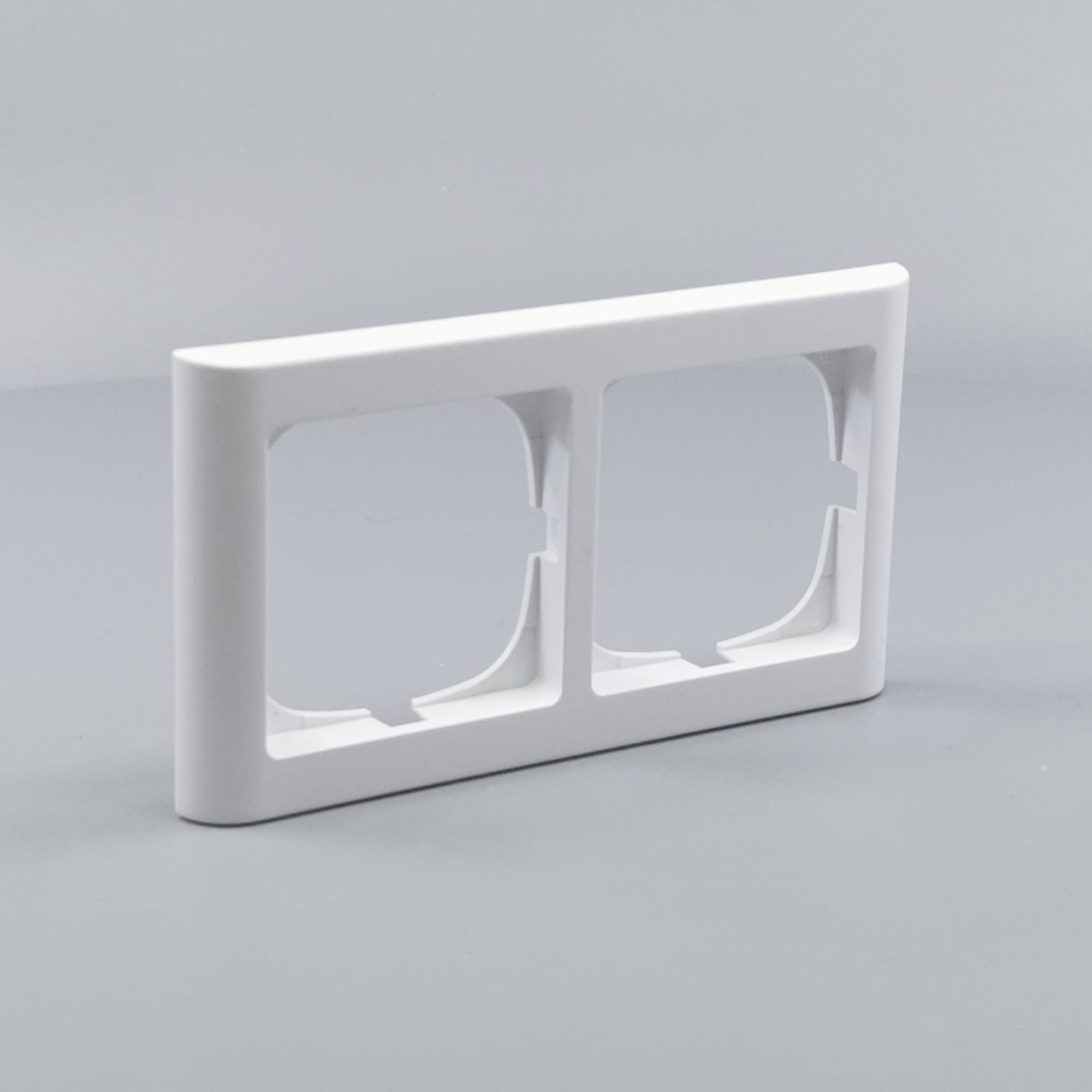 LK Fuga ramme Softline 63 2m vandret - hvid