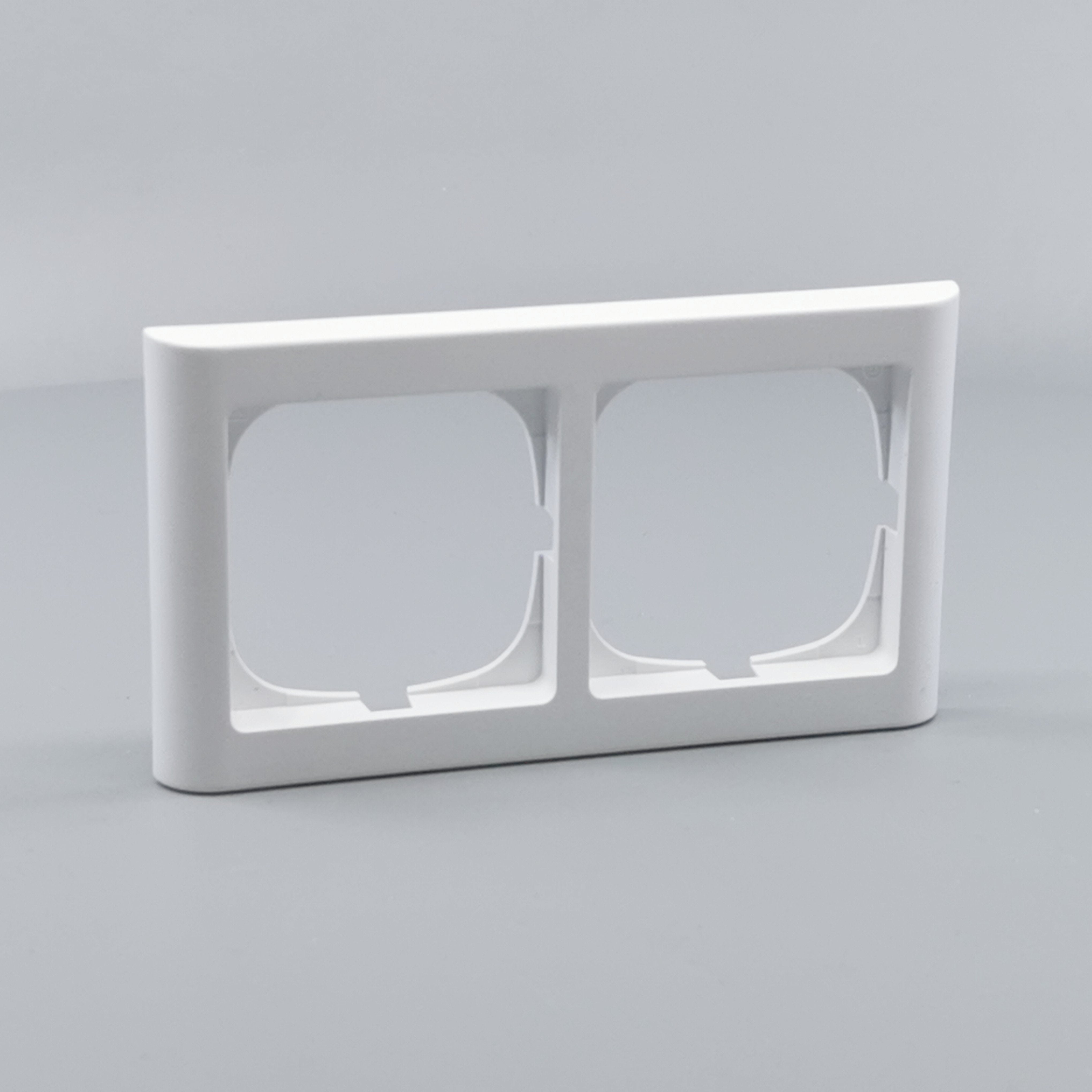 LK Fuga ramme Softline 63 2m vandret - hvid