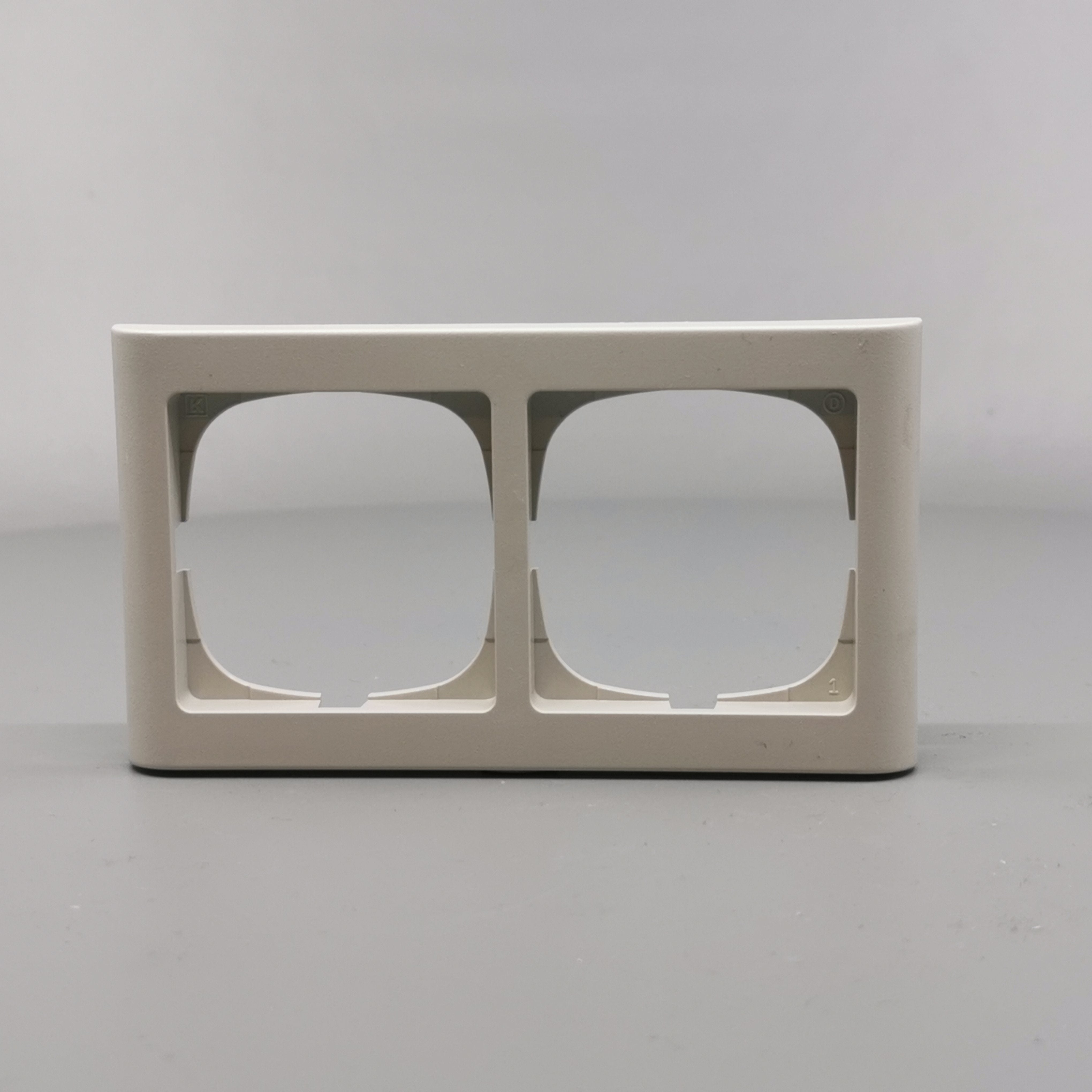 LK Fuga ramme Softline 63 2m vandret - lysegrå