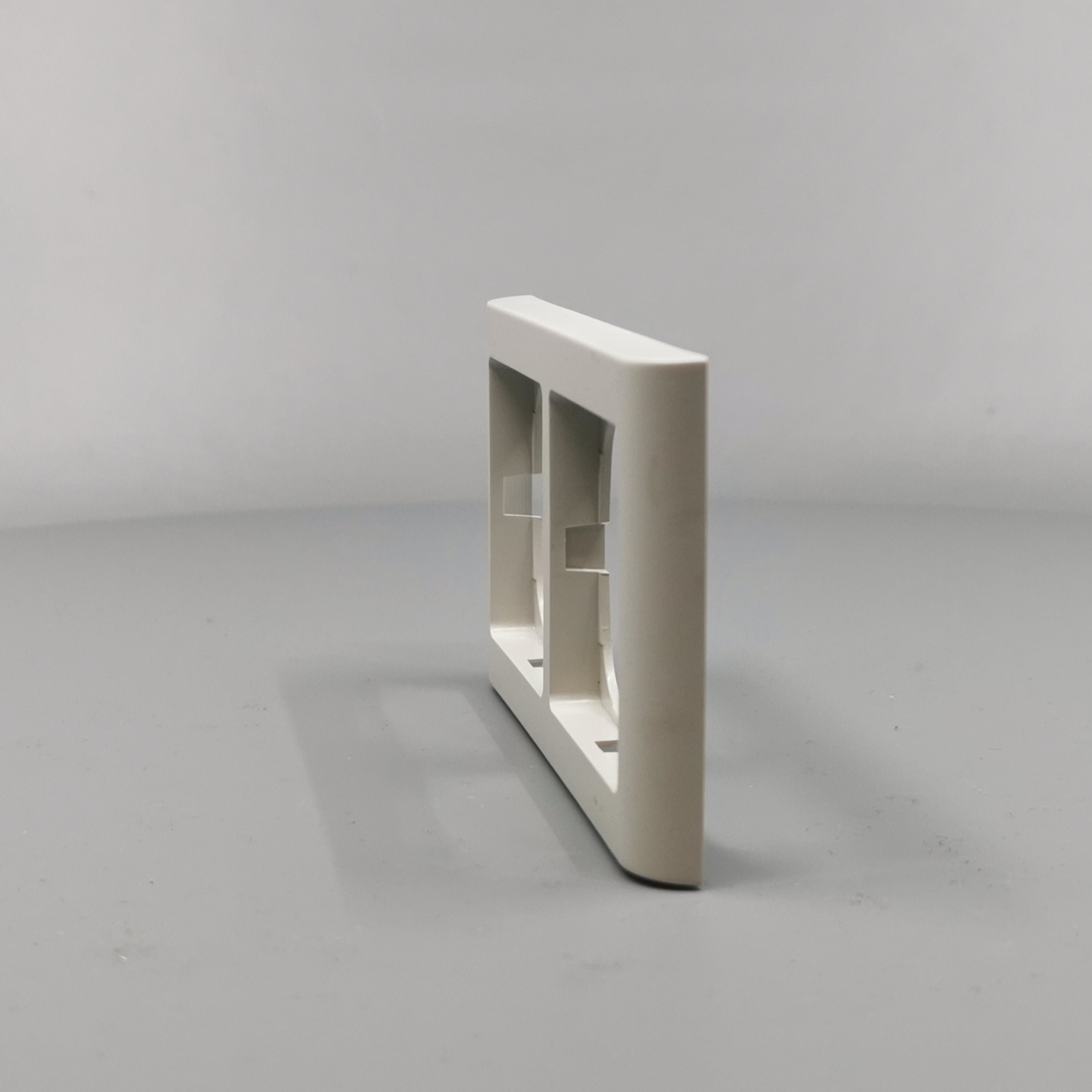 LK Fuga ramme Softline 63 2m vandret - lysegrå