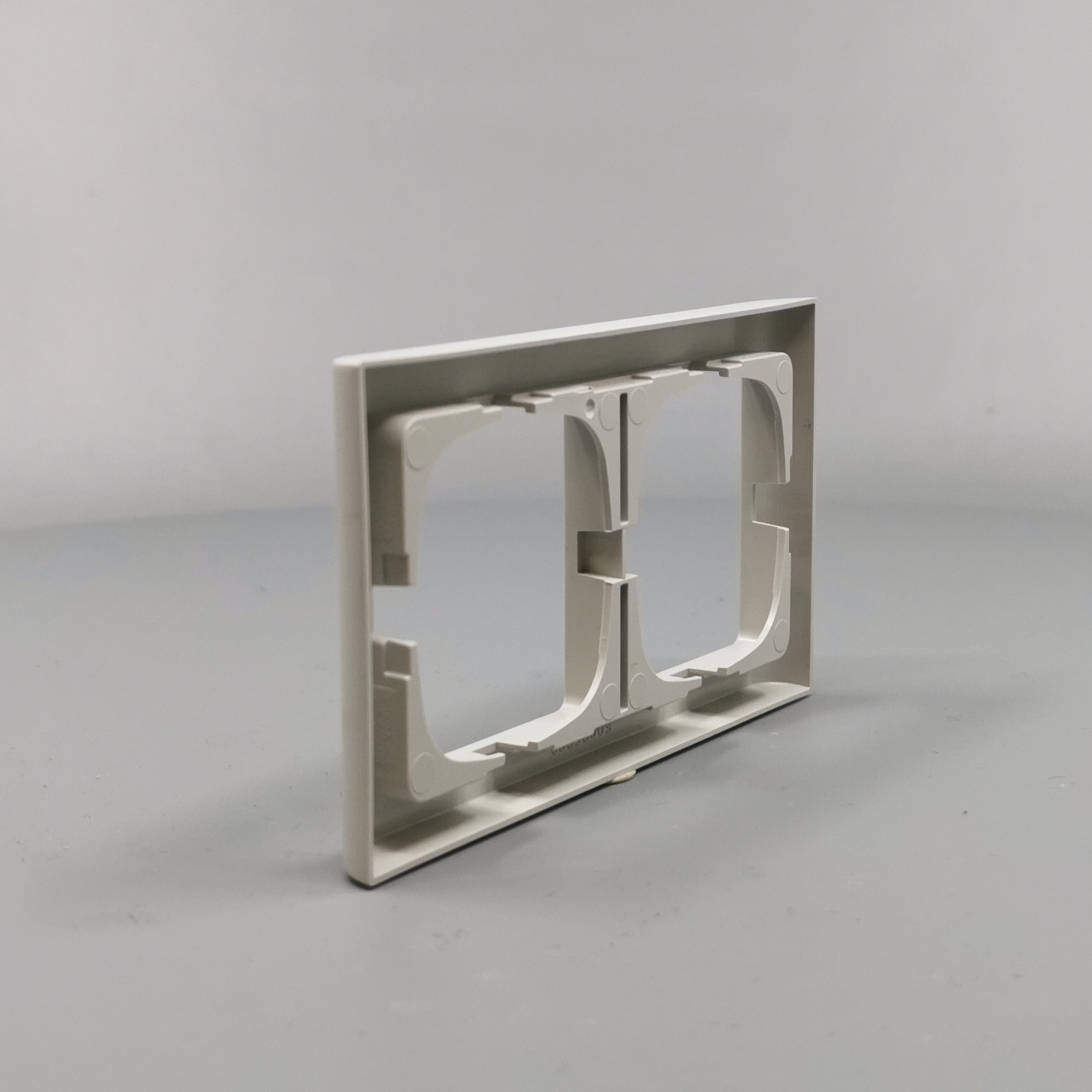 LK Fuga ramme Softline 63 2m vandret - lysegrå