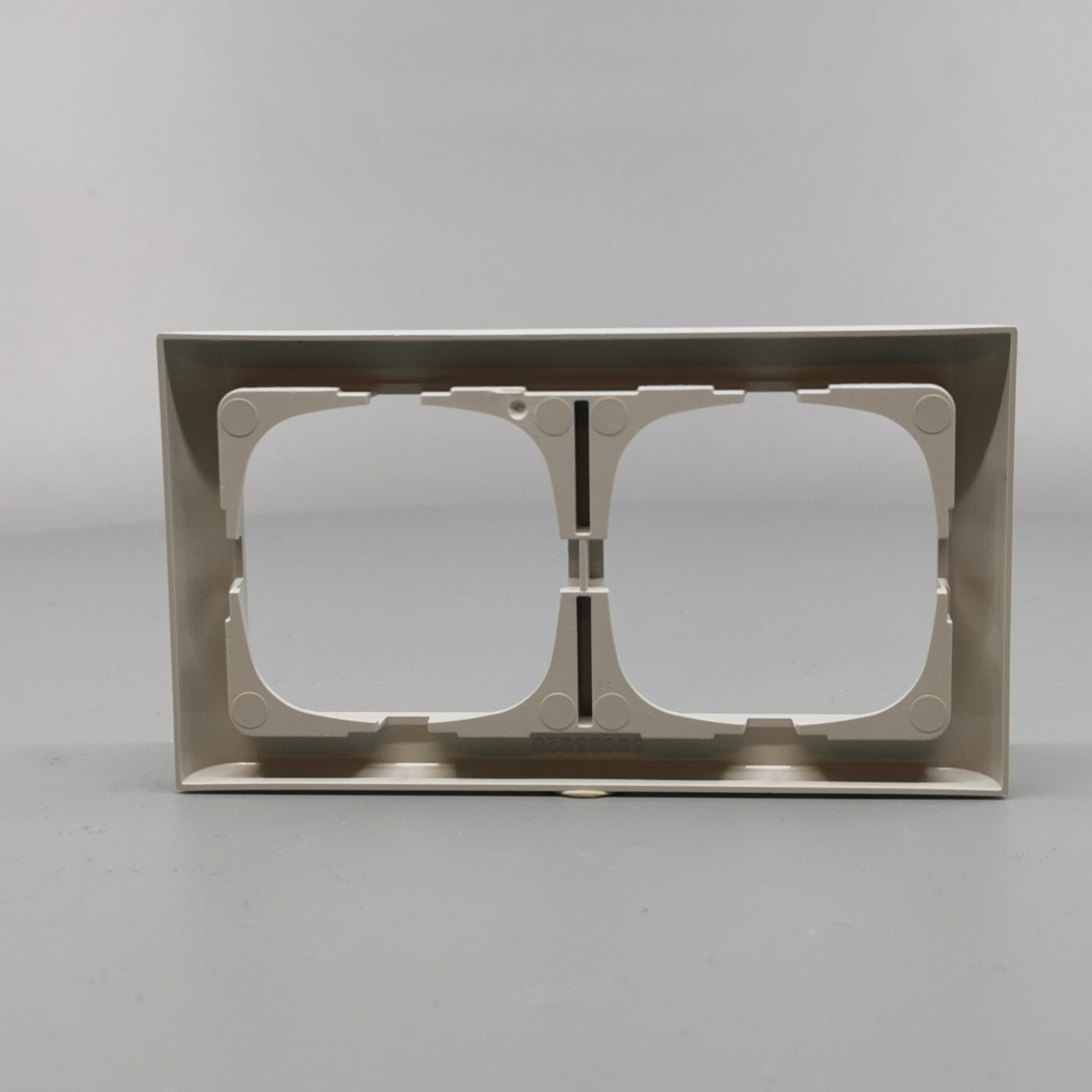 LK Fuga ramme Softline 63 2m vandret - lysegrå