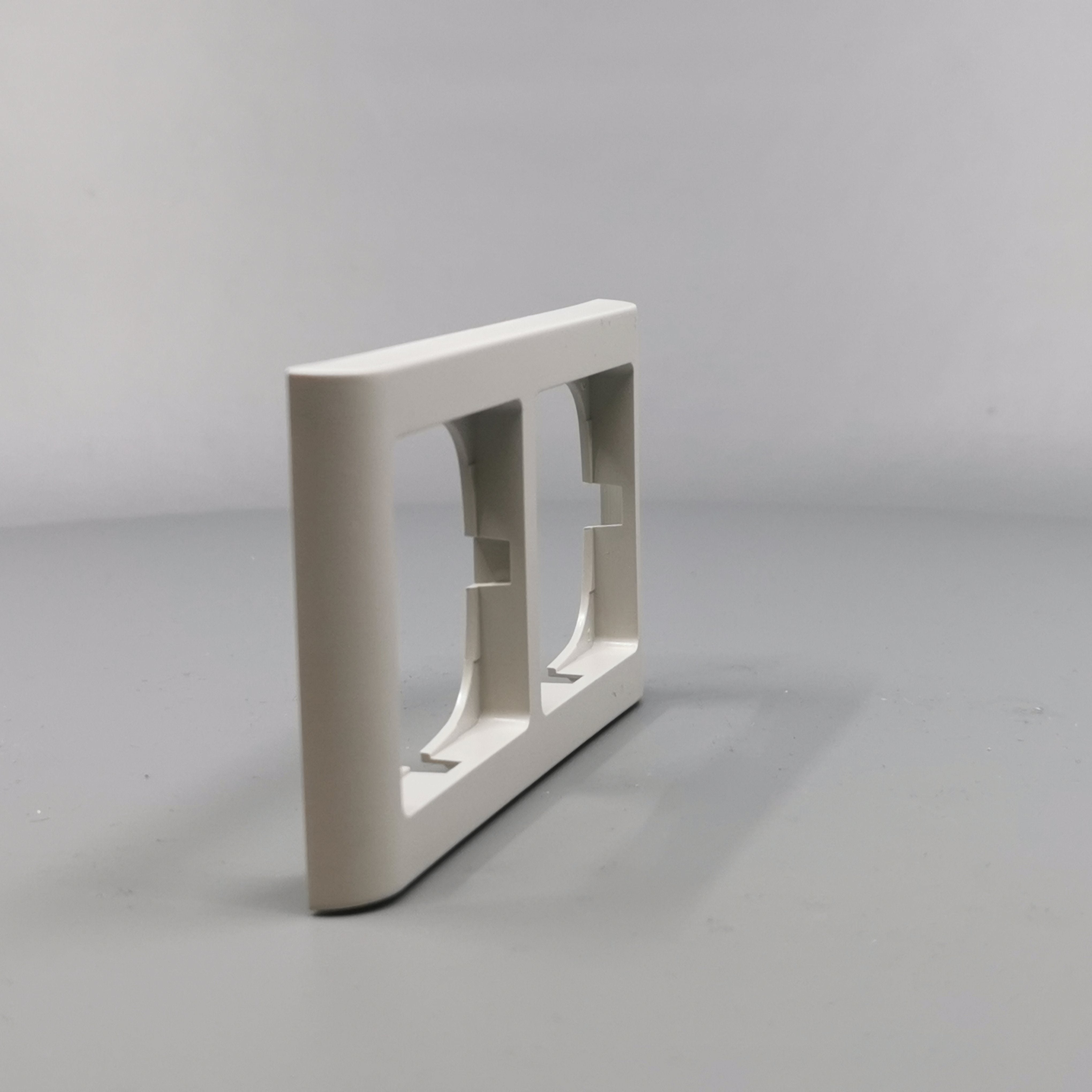 LK Fuga ramme Softline 63 2m vandret - lysegrå