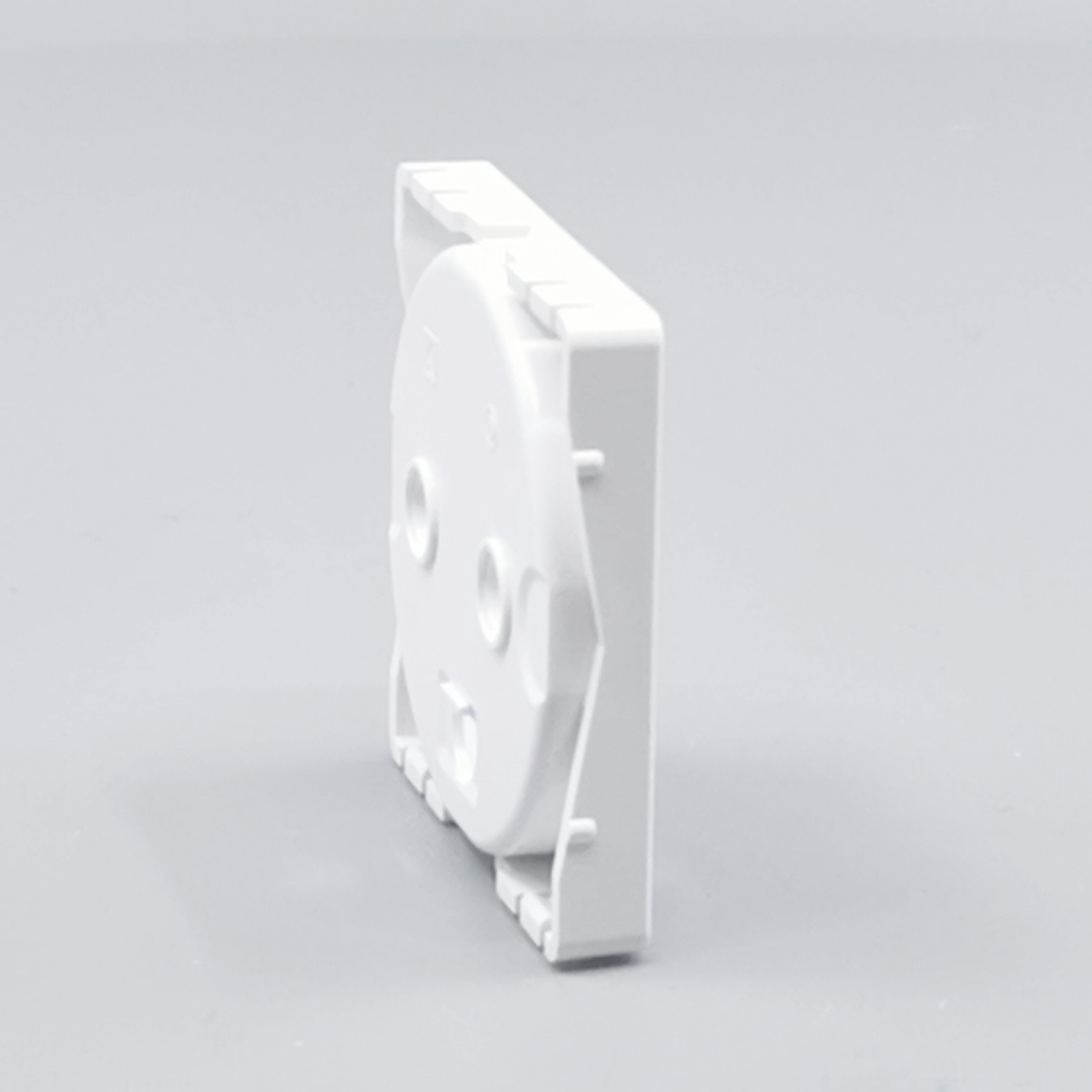 Fuga Afdækning for stikkontakt 1 modul hvid