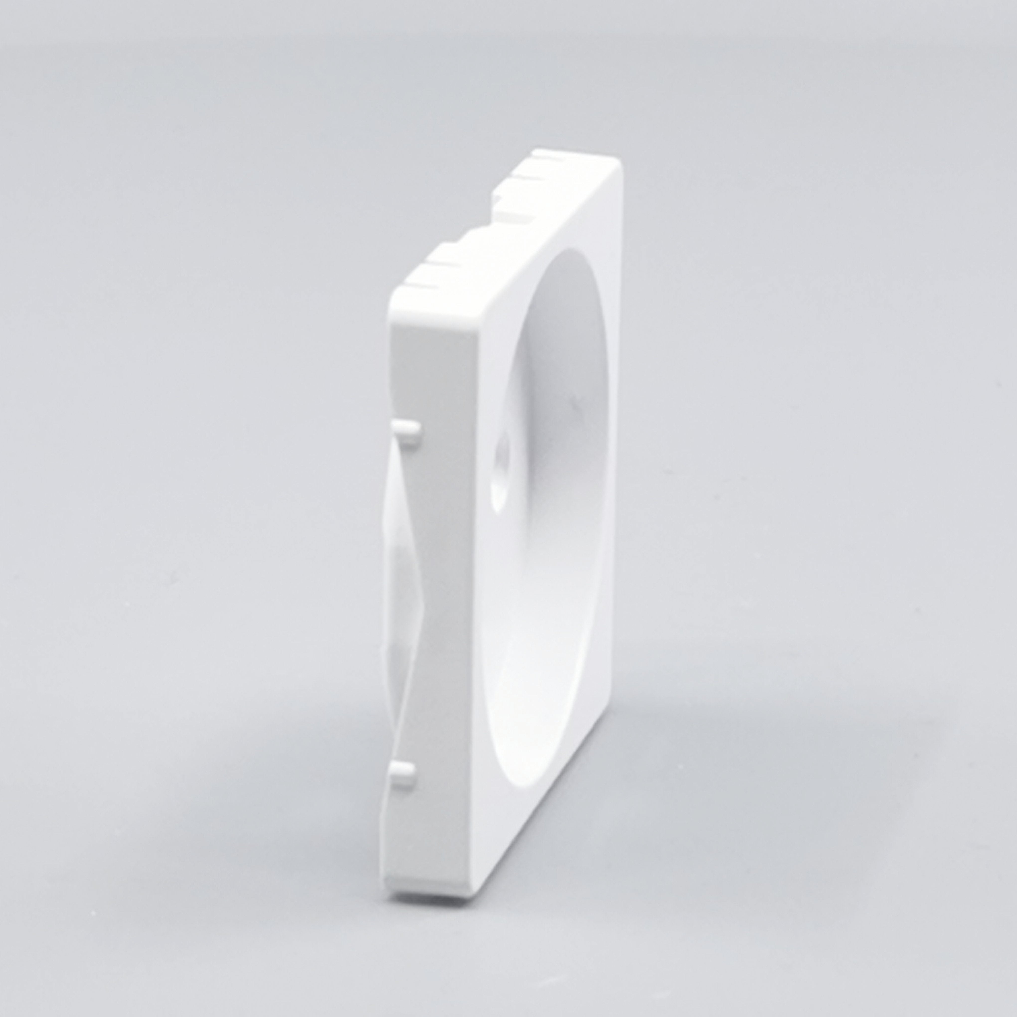 Fuga Afdækning for stikkontakt 1 modul hvid