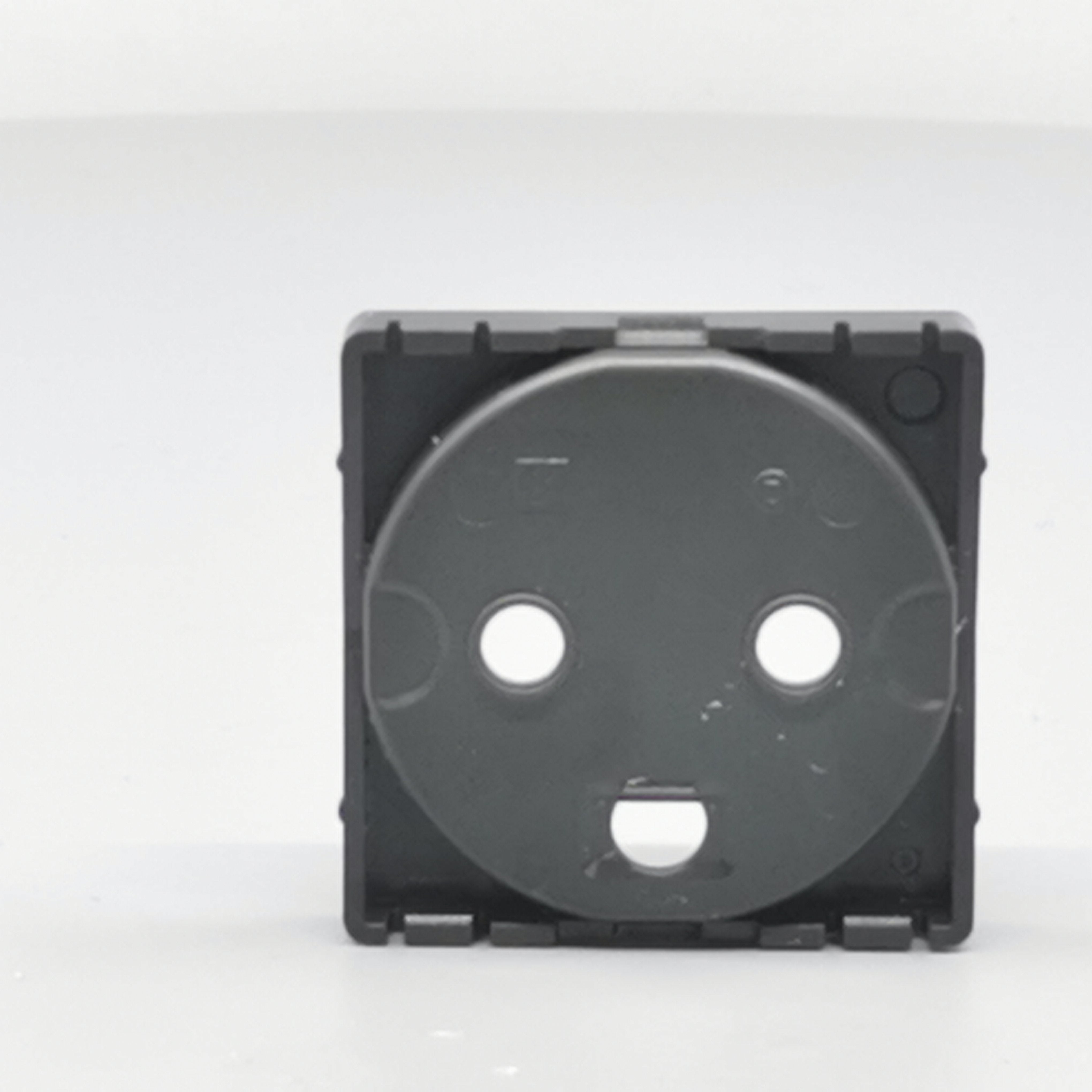 Fuga Afdækning for stikkontakt 1 modul koksgrå