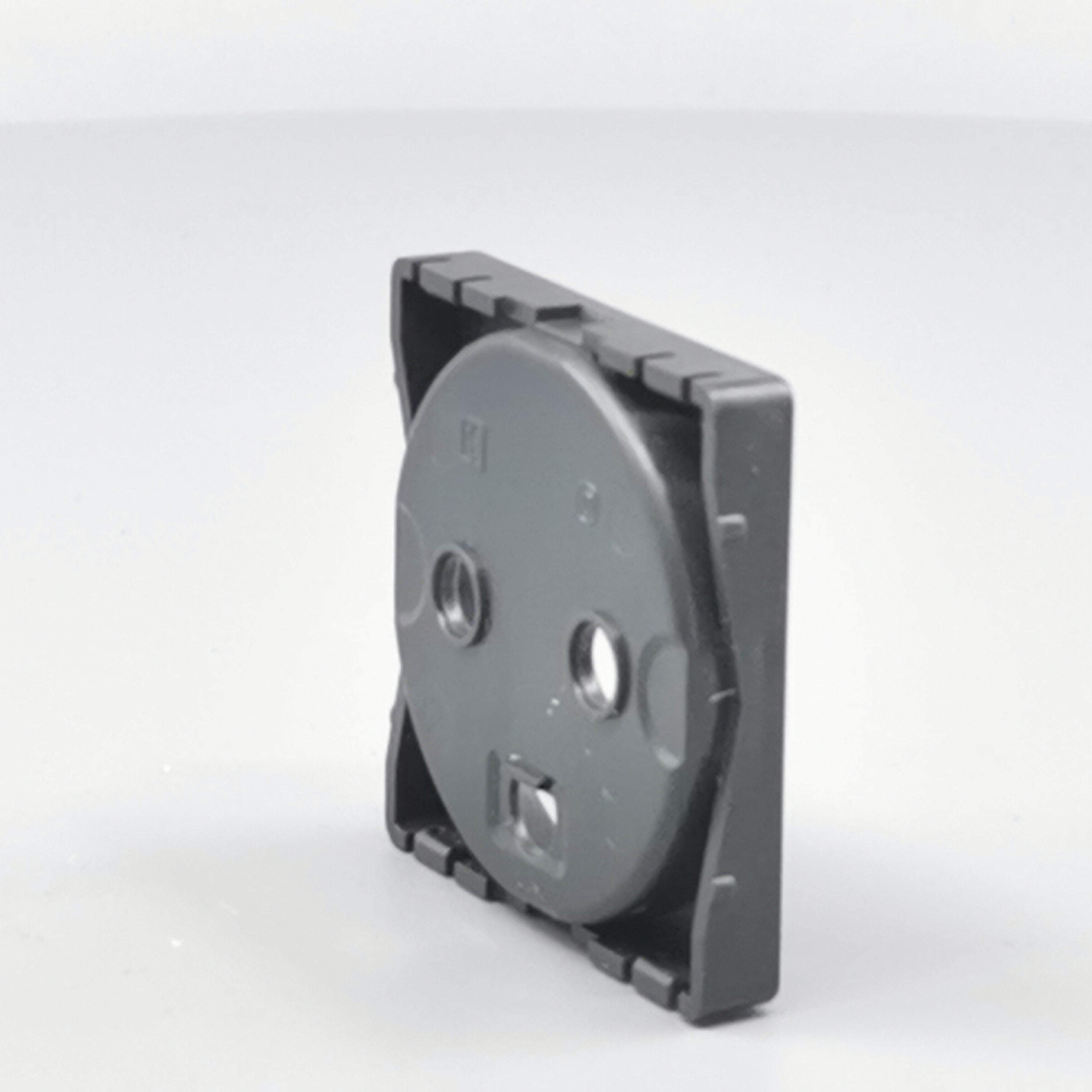 Fuga Afdækning for stikkontakt 1 modul koksgrå