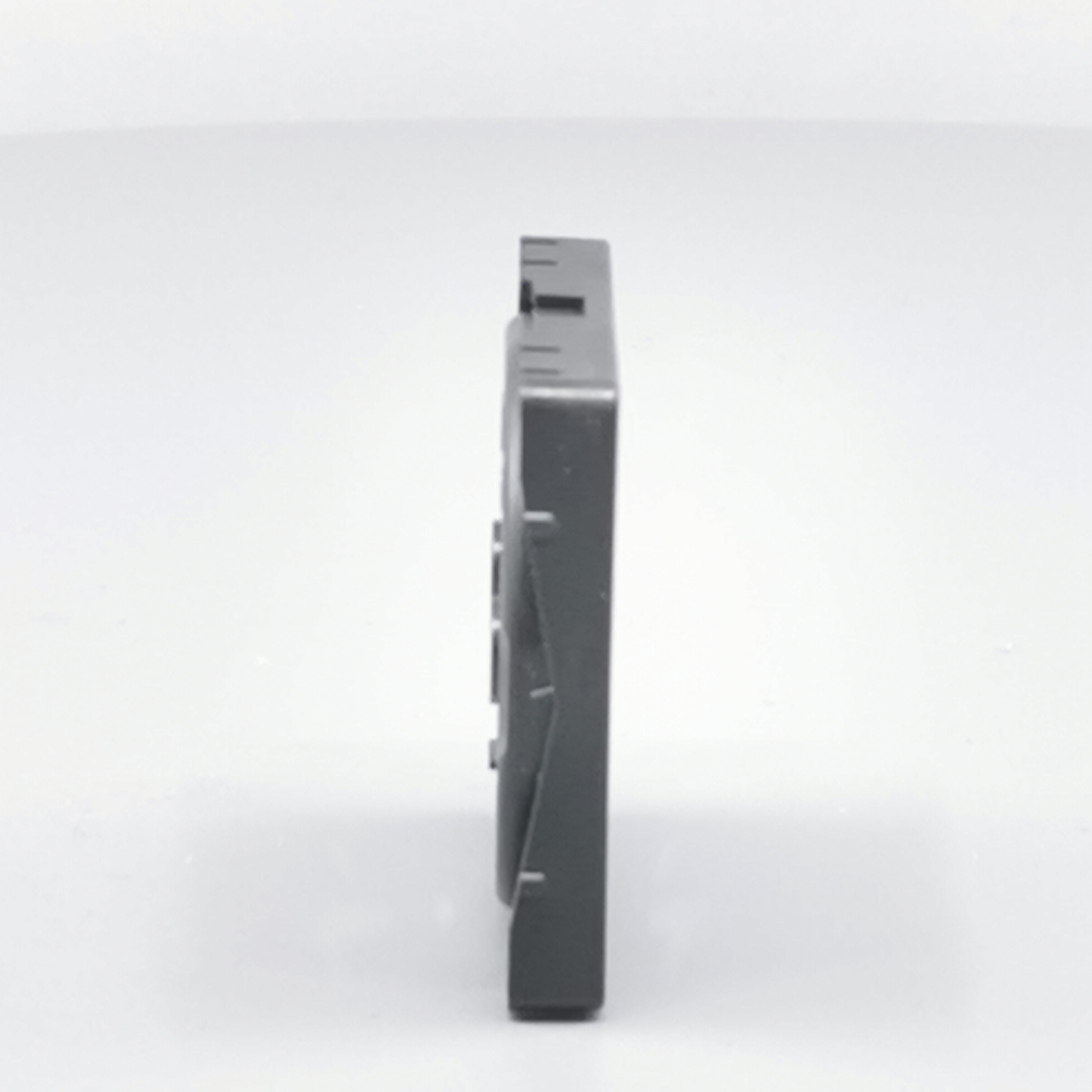 Fuga Afdækning for stikkontakt 1 modul koksgrå