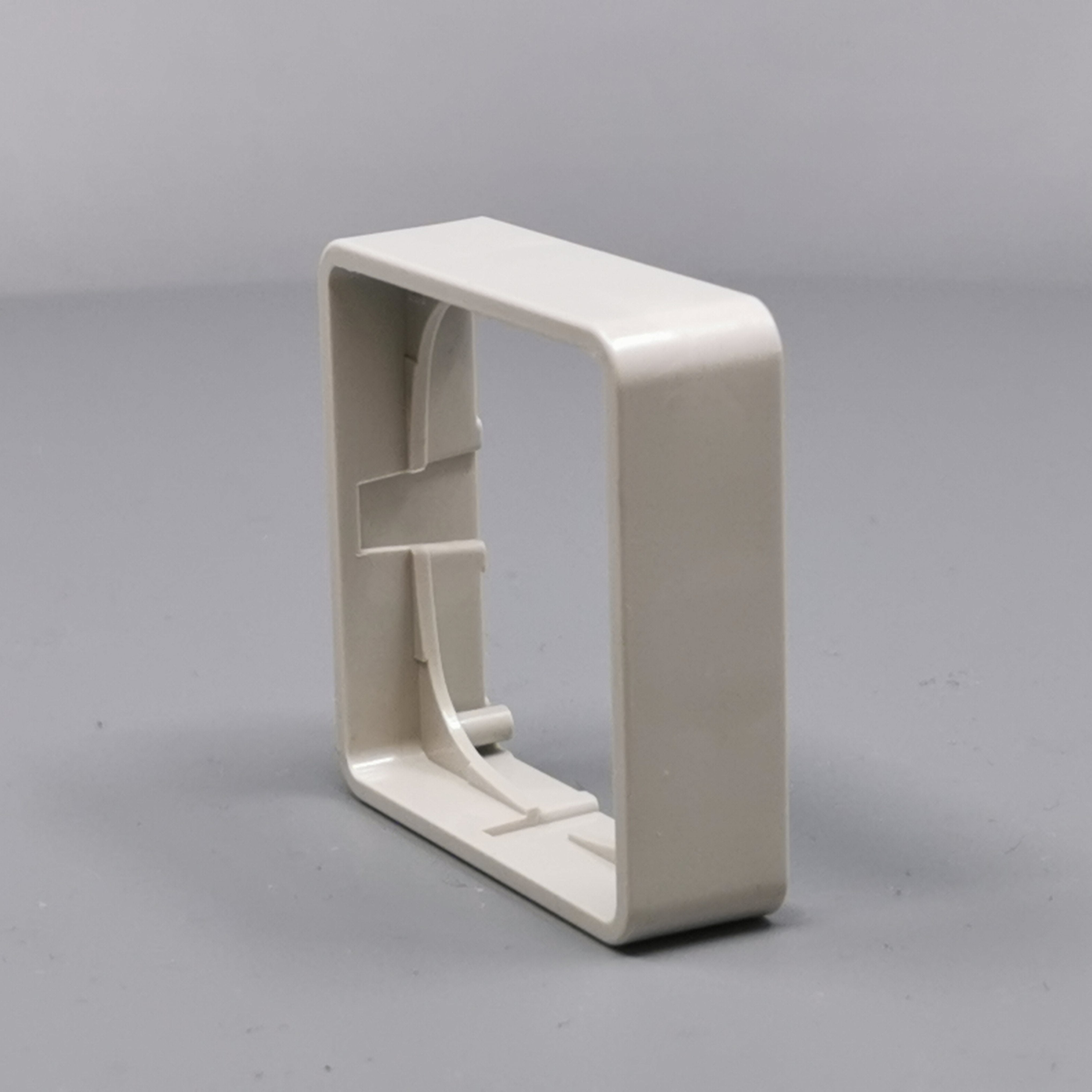 LK Fuga ramme Baseline 50 1m 14mm høj - lysegrå