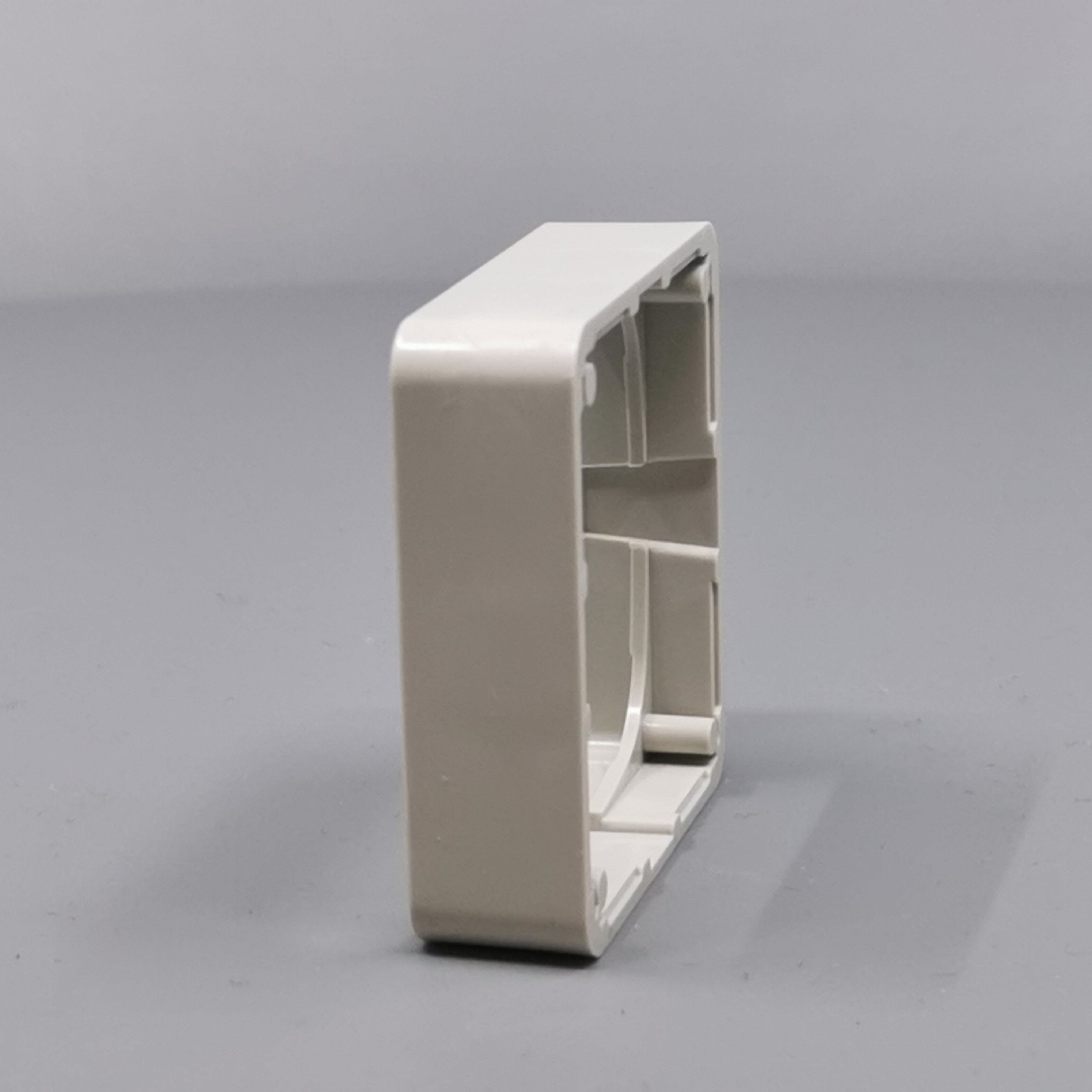 LK Fuga ramme Baseline 50 1m 14mm høj - lysegrå