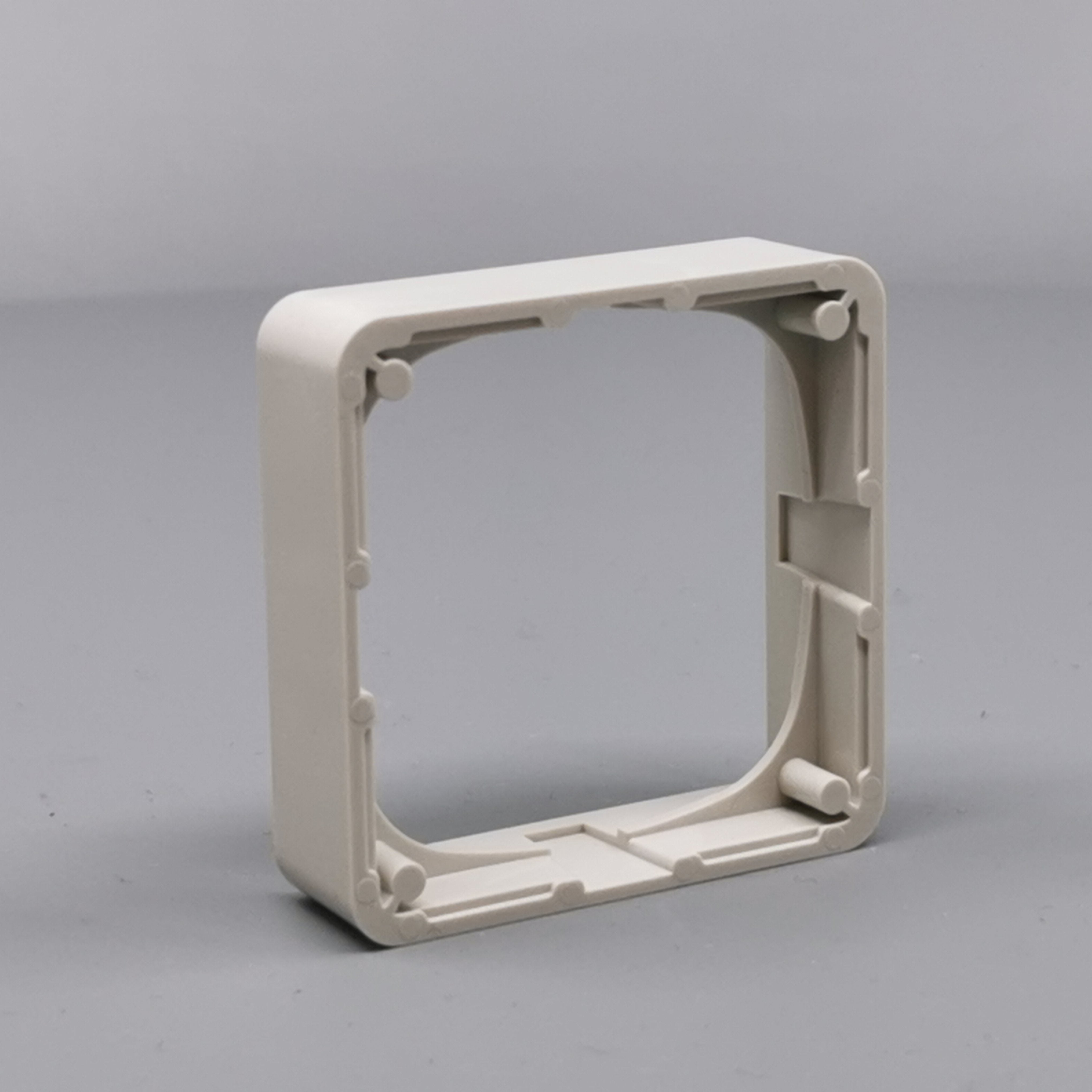 LK Fuga ramme Baseline 50 1m 14mm høj - lysegrå