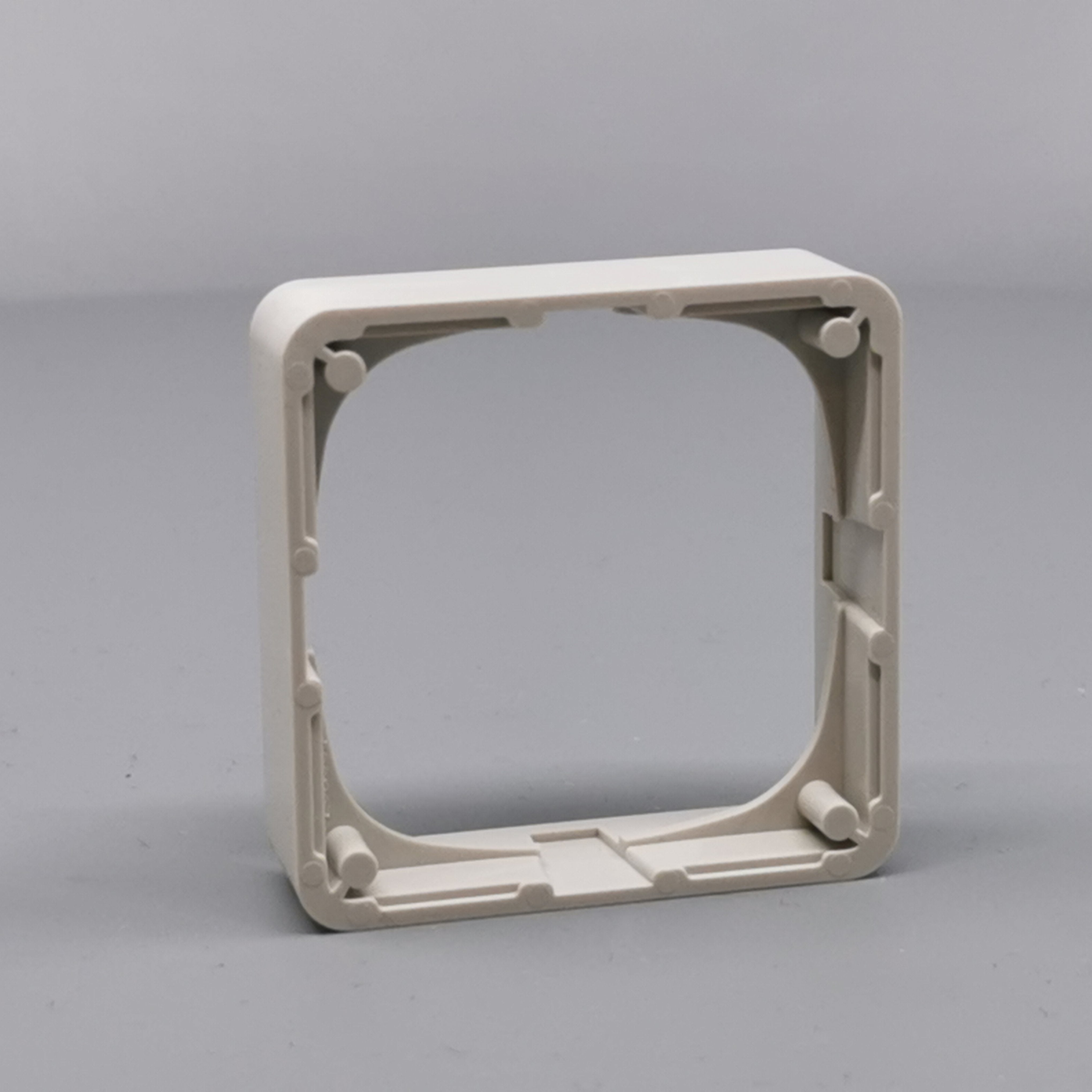 LK Fuga ramme Baseline 50 1m 14mm høj - lysegrå