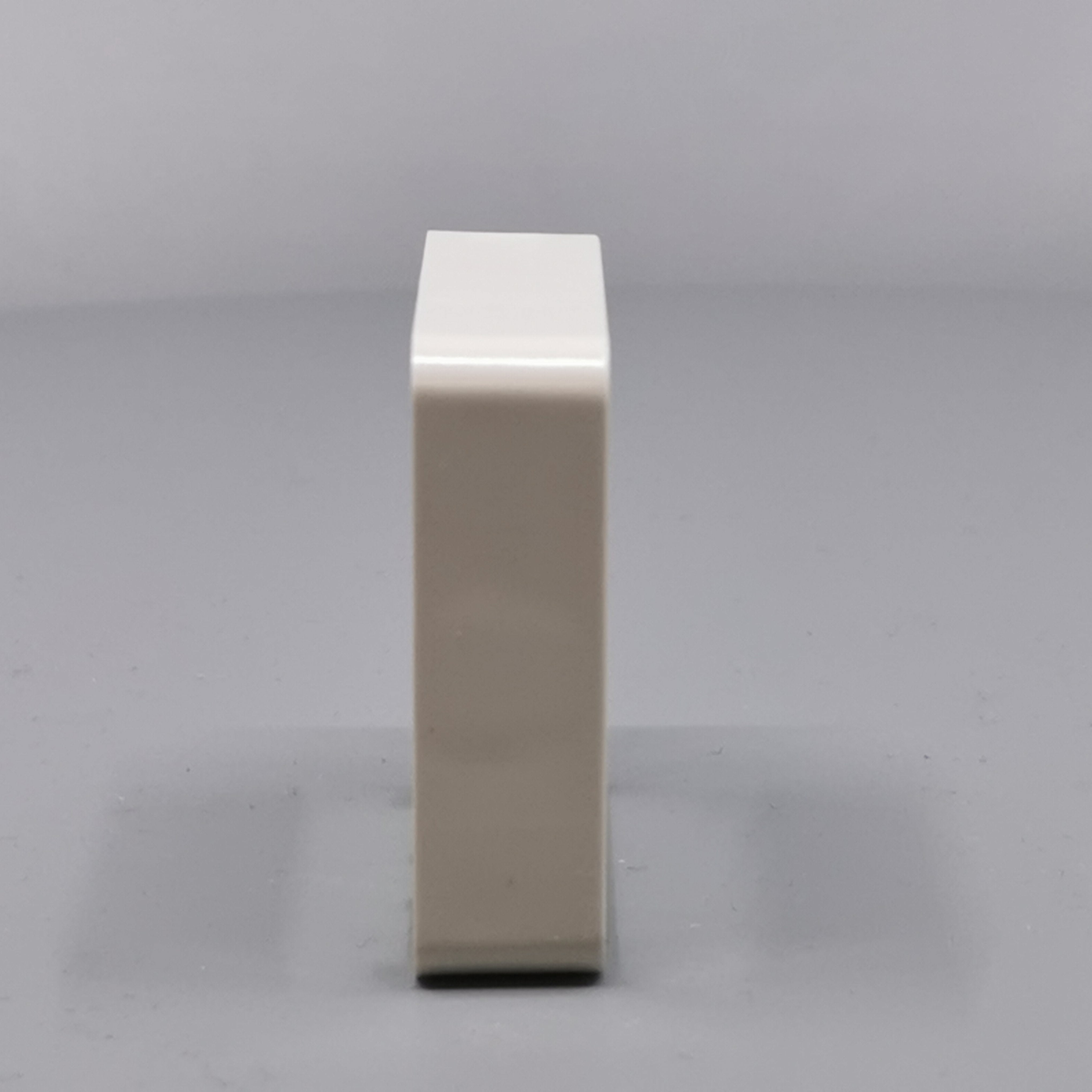 LK Fuga ramme Baseline 50 1m 14mm høj - lysegrå