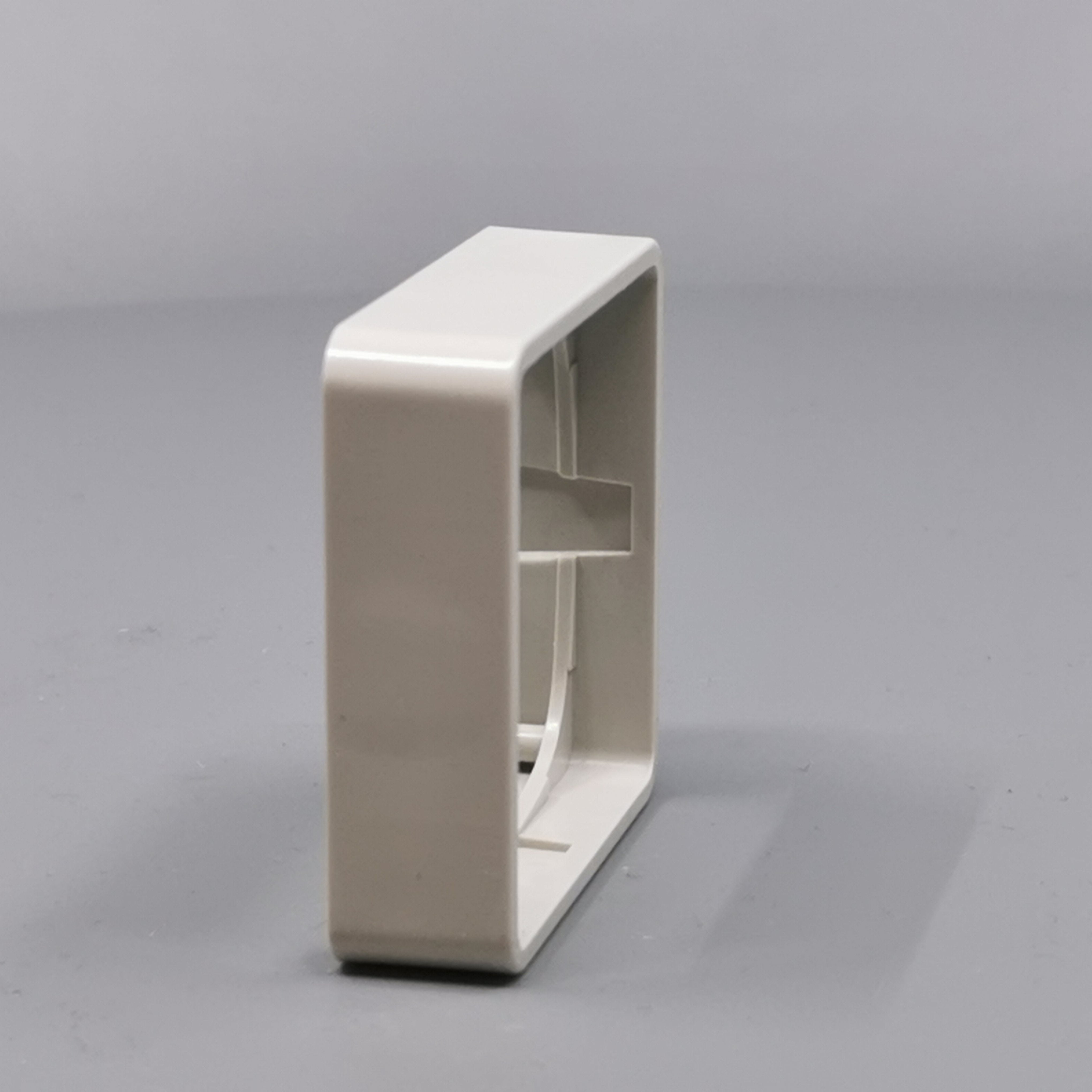 LK Fuga ramme Baseline 50 1m 14mm høj - lysegrå